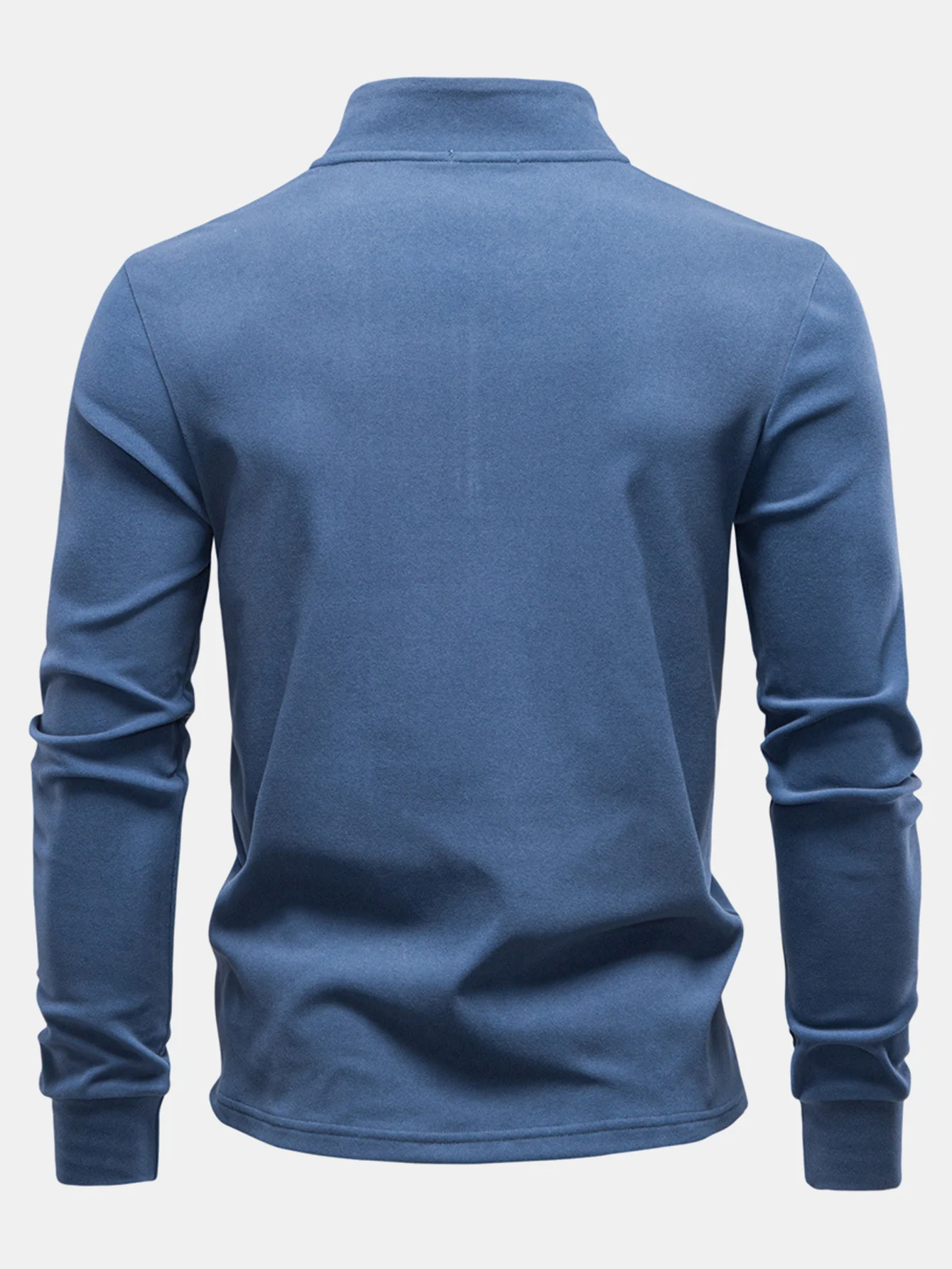 Langarm-T-Shirt mit Viertel-Reißverschluss - Image 10
