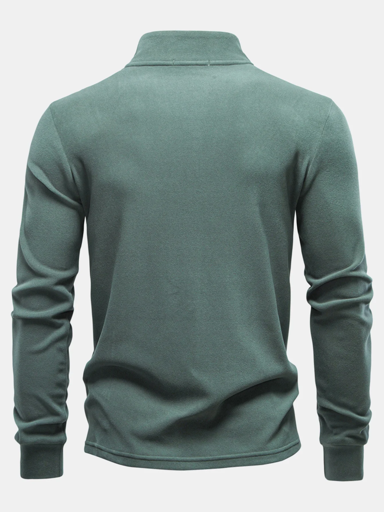 Langarm-T-Shirt mit Viertel-Reißverschluss - Image 12