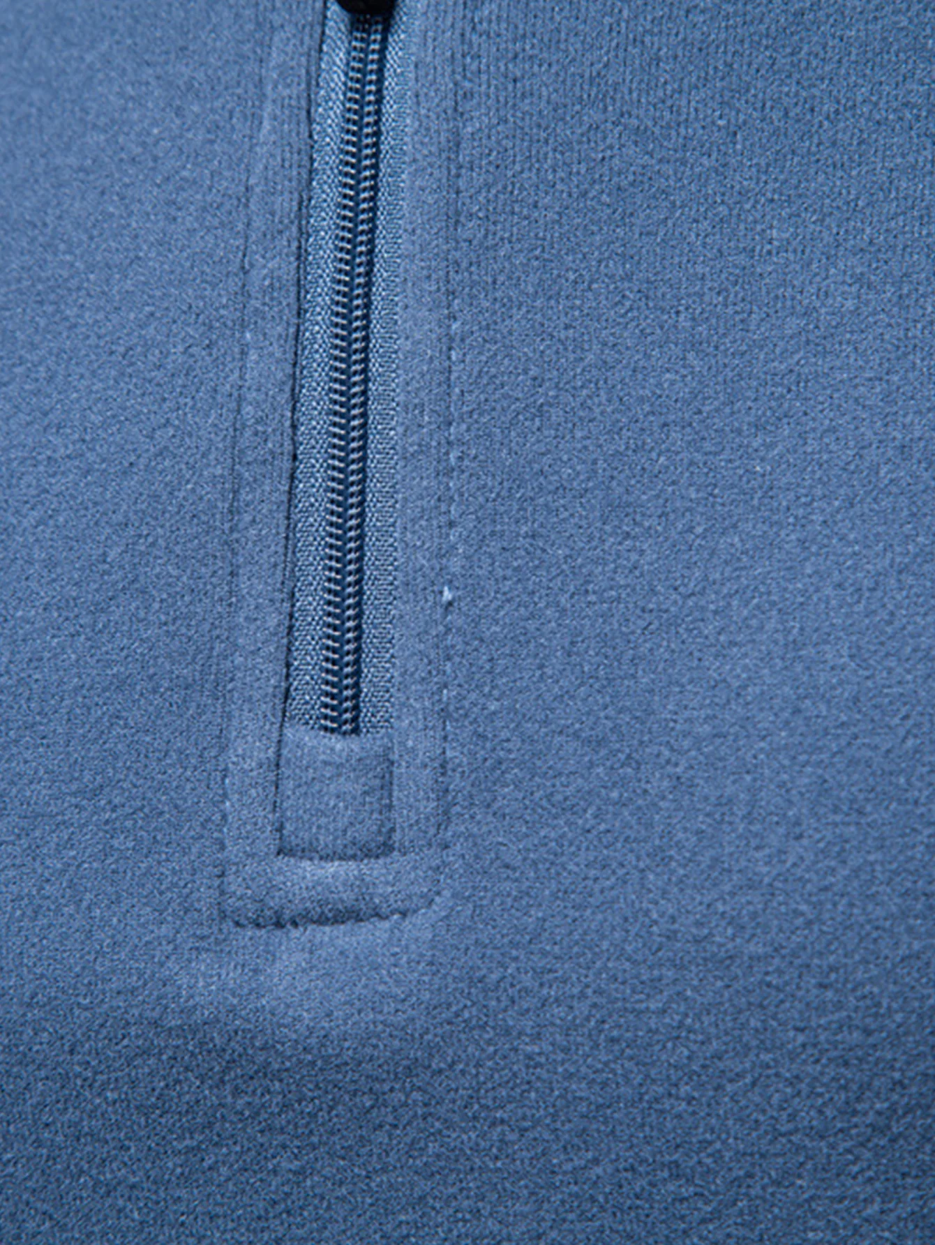 Langarm-T-Shirt mit Viertel-Reißverschluss - Image 14