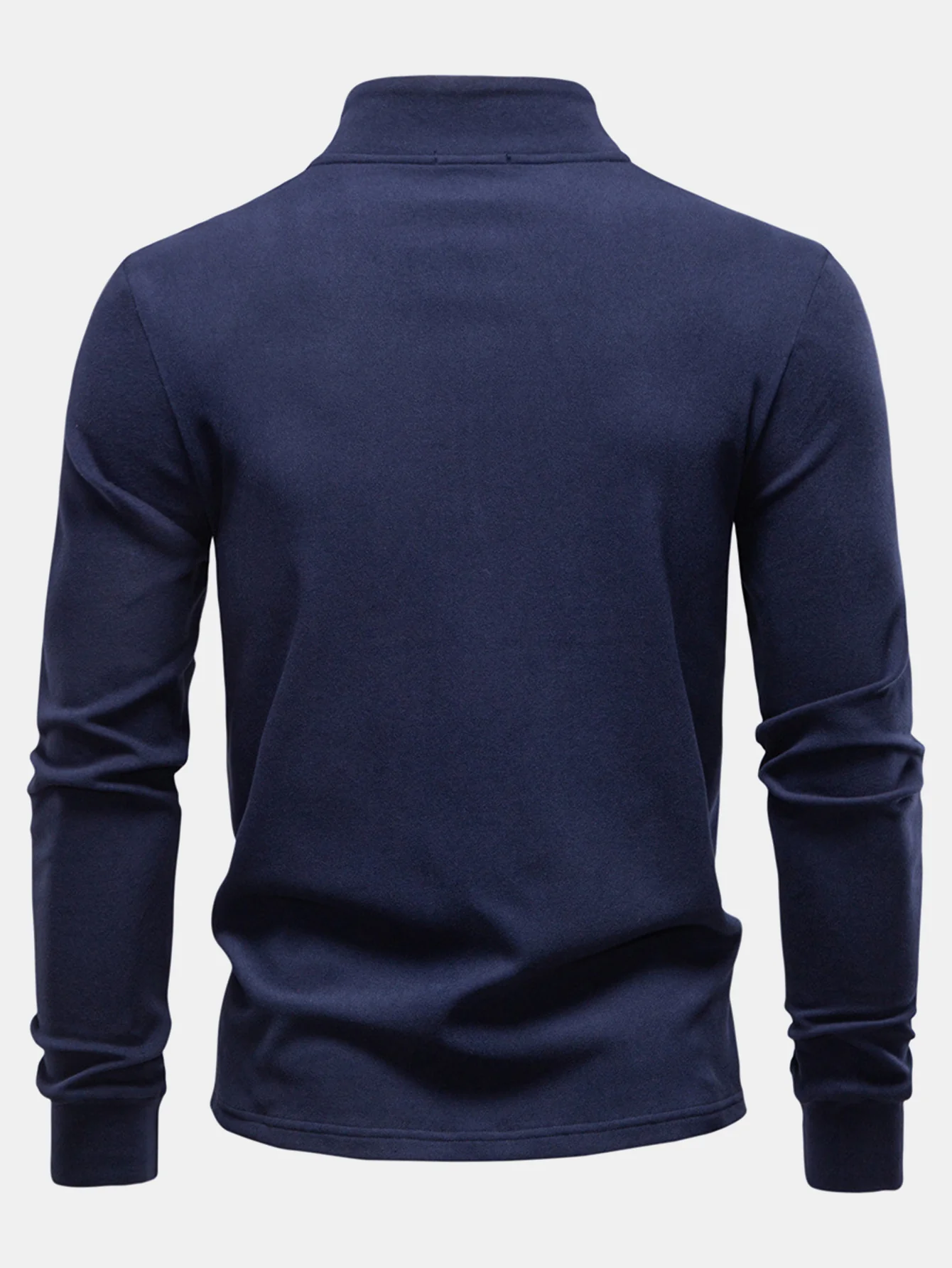 Langarm-T-Shirt mit Viertel-Reißverschluss - Image 2