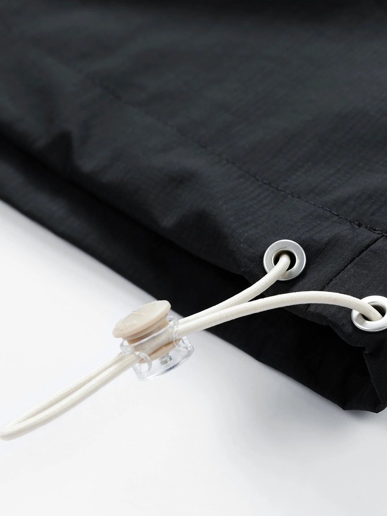 Viertel-Reißverschluss Nylon Kapuzenwindbreaker - Image 11