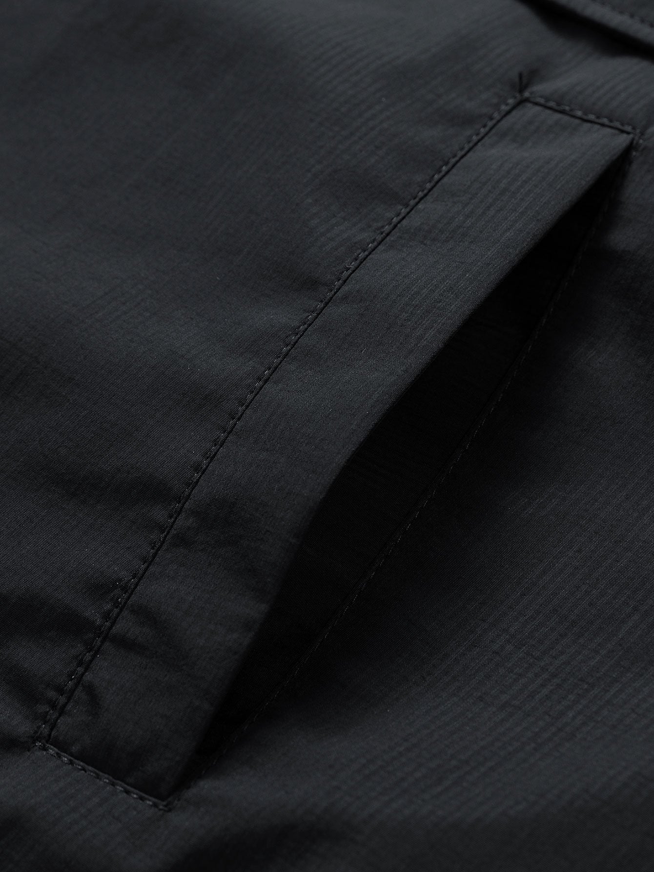 Viertel-Reißverschluss Nylon Kapuzenwindbreaker - Image 12