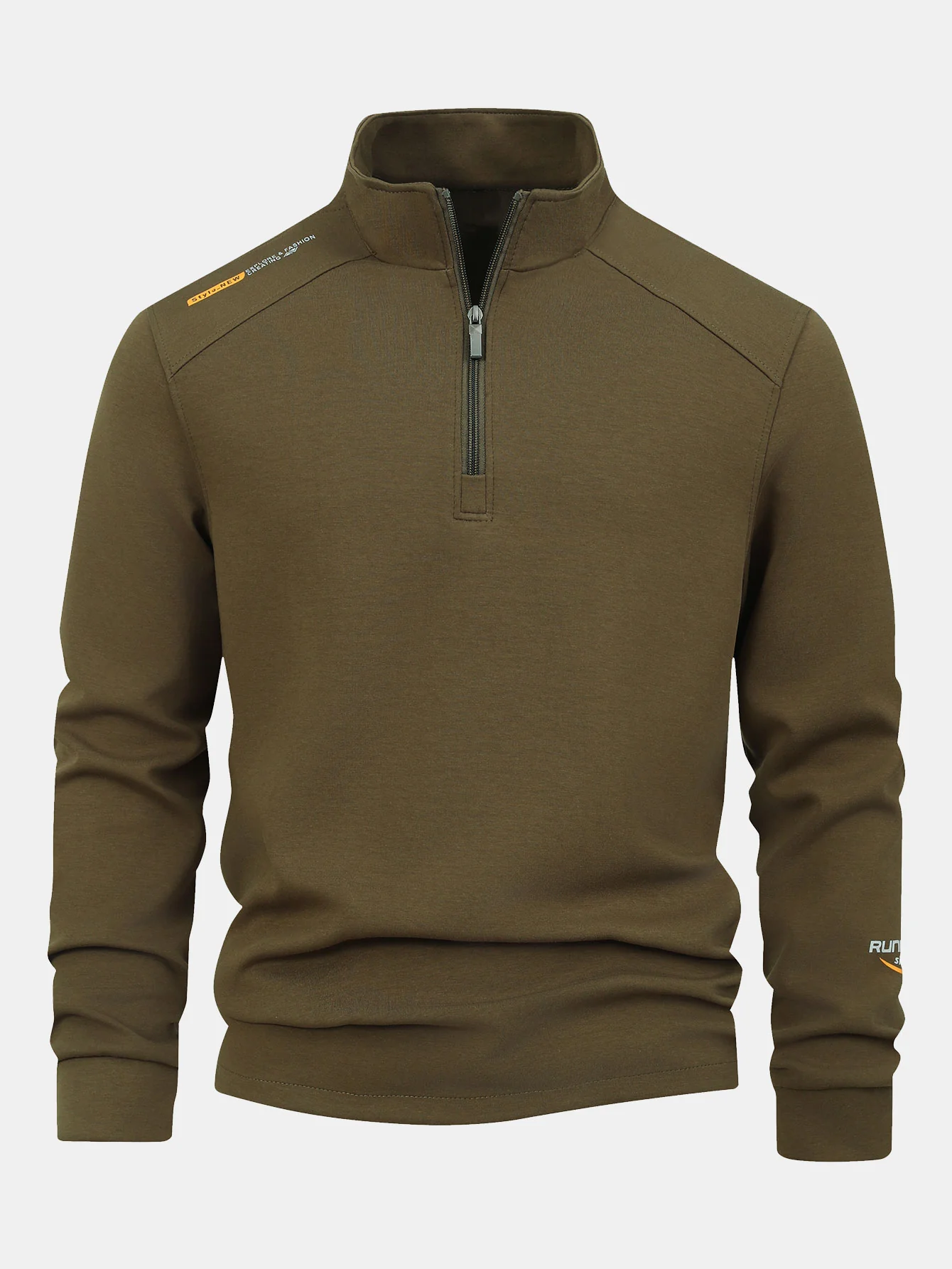 Sweatshirt mit Viertel-Reißverschluss - Image 4