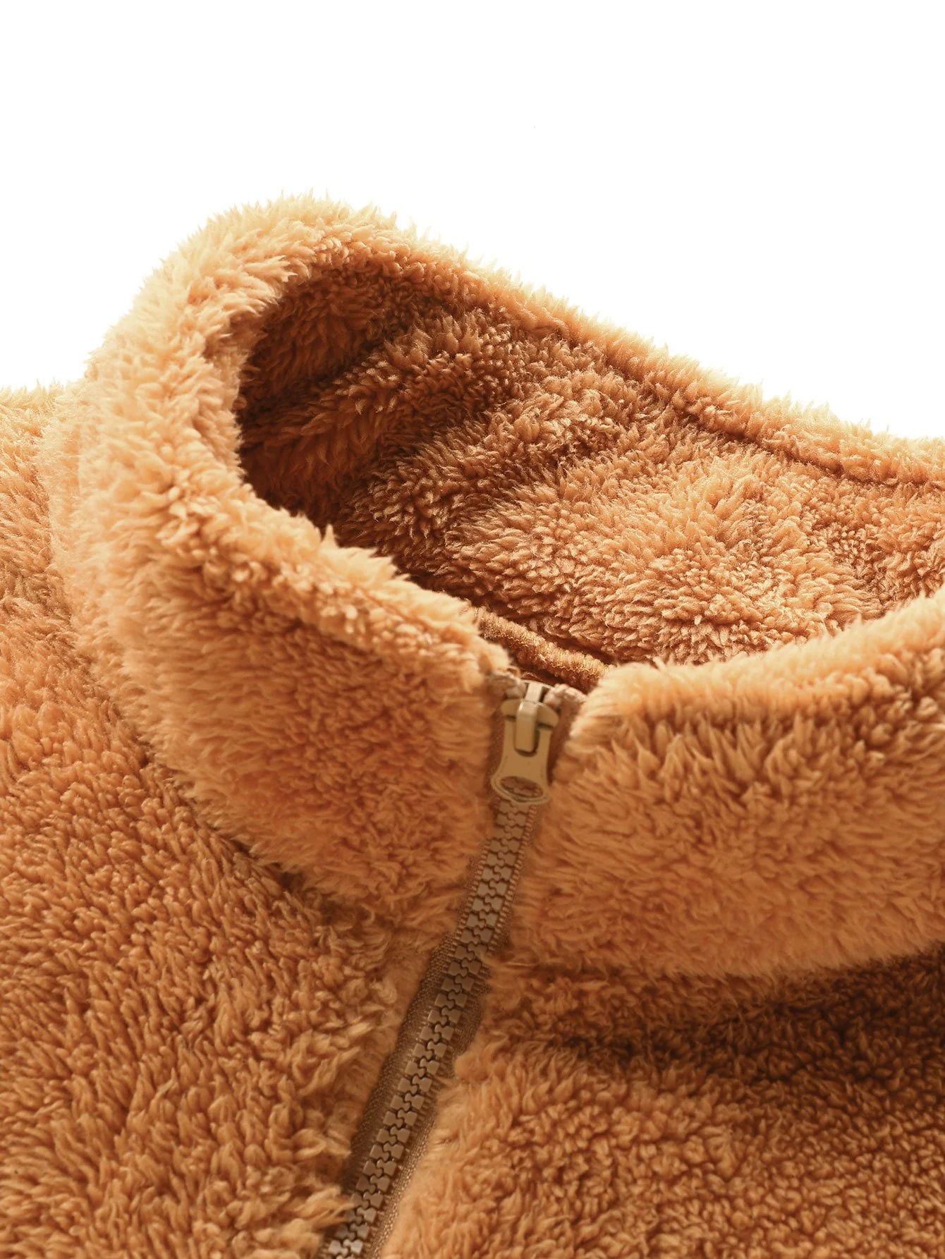 Viertelzip Teddy Sweatshirt - Image 11