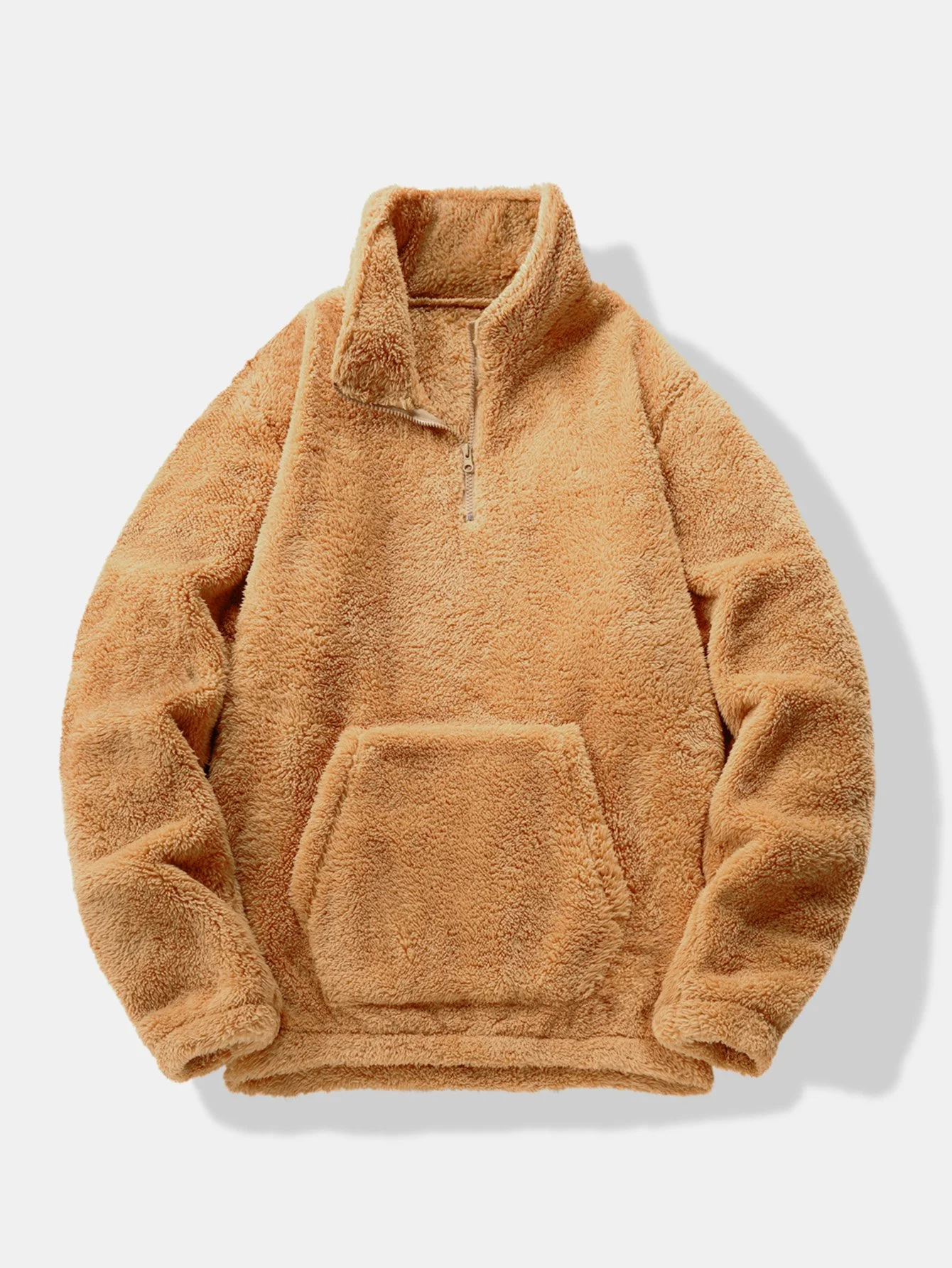 Viertelzip Teddy Sweatshirt - Image 9