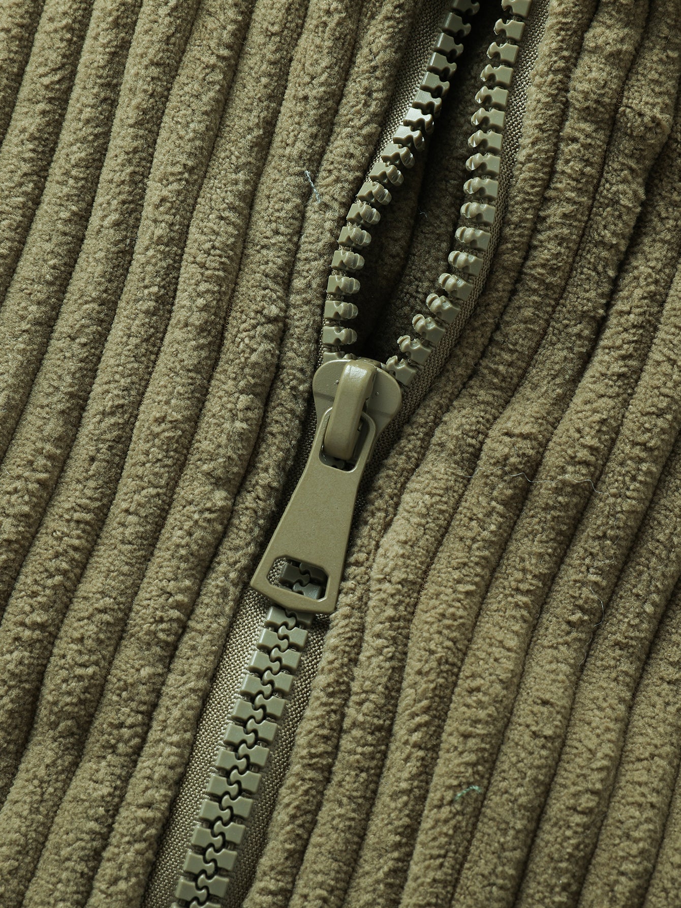 Quilted Lined Corduroy Coat - Image 11
