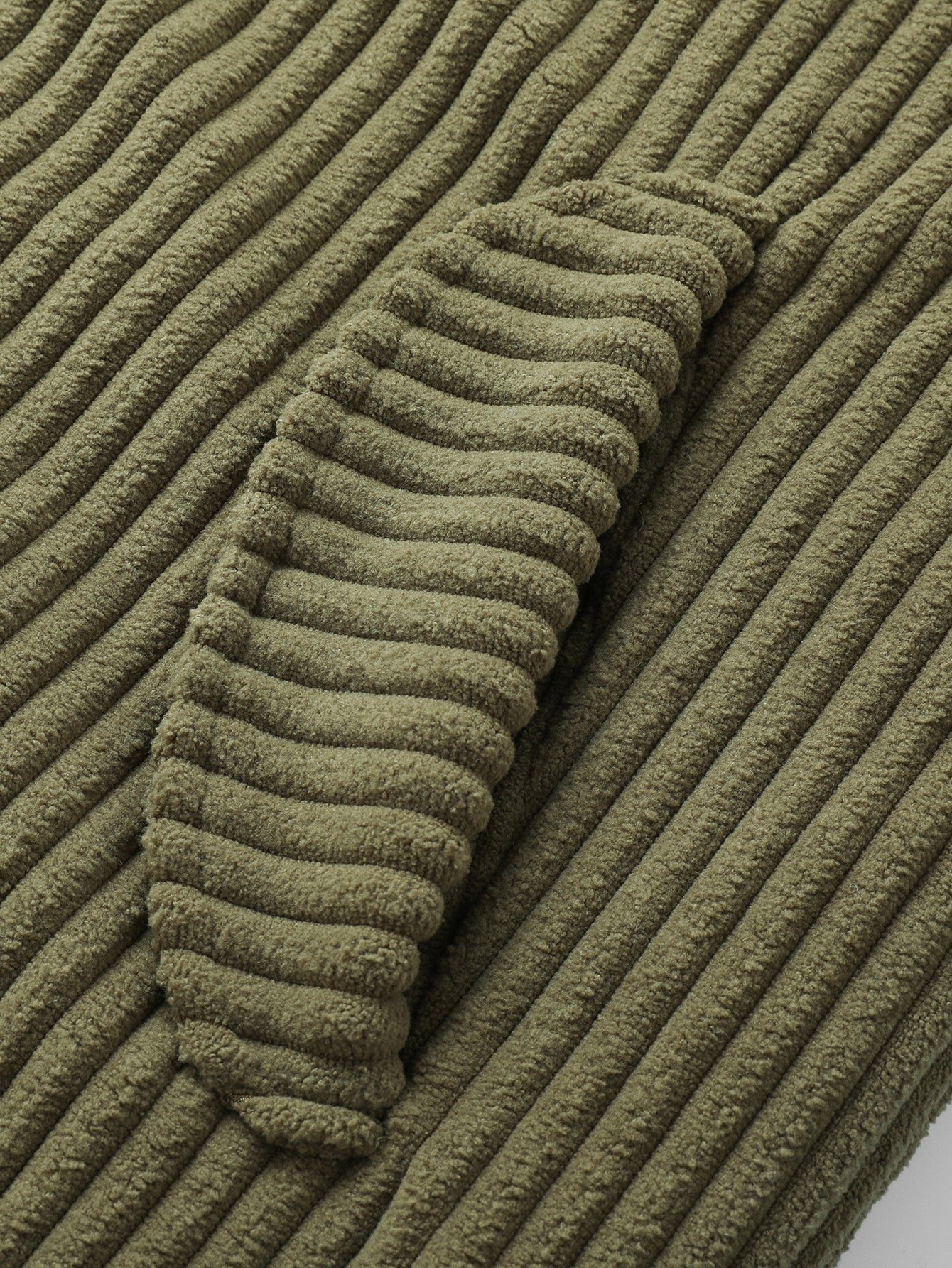 Quilted Lined Corduroy Coat - Image 12