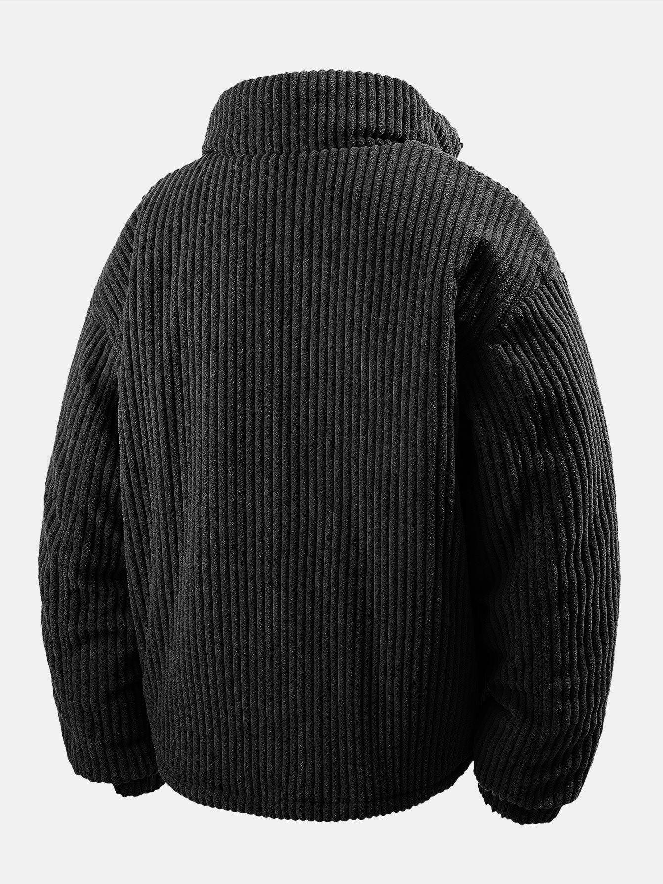 Quilted Lined Corduroy Coat - Image 6