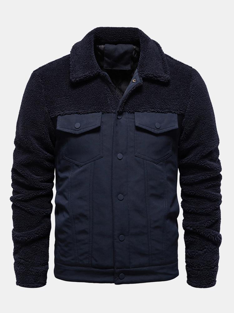 Gepolsterte Teddy-Jacke mit Futter und Einsätzen - Image 10