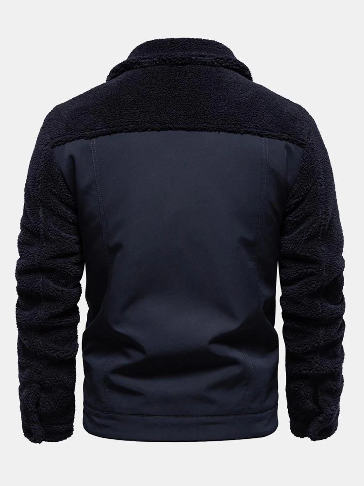 Gepolsterte Teddy-Jacke mit Futter und Einsätzen - Image 11