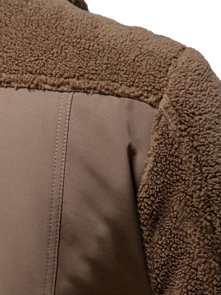 Gepolsterte Teddy-Jacke mit Futter und Einsätzen - Image 13