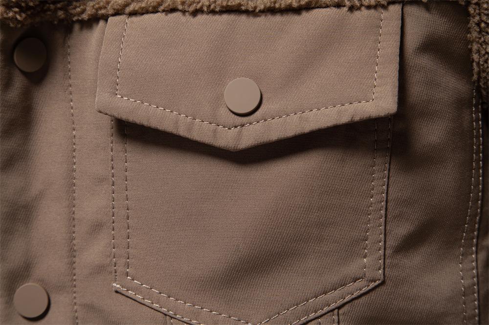 Gepolsterte Teddy-Jacke mit Futter und Einsätzen - Image 14