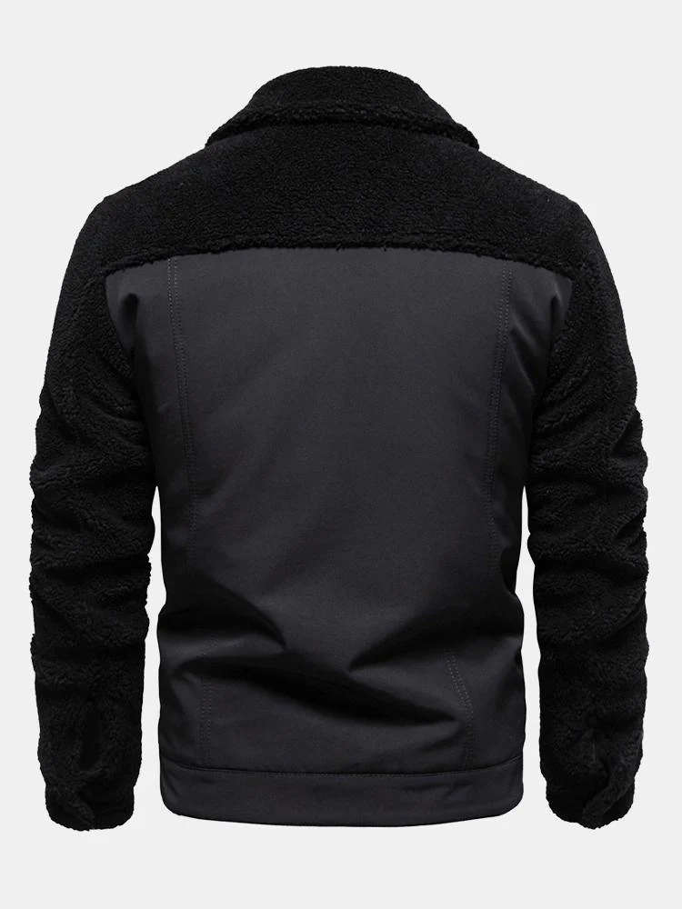Gepolsterte Teddy-Jacke mit Futter und Einsätzen - Image 6