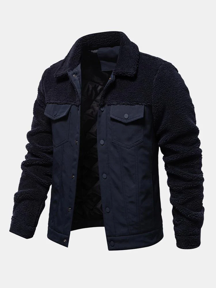 Gepolsterte Teddy-Jacke mit Futter und Einsätzen - Image 9