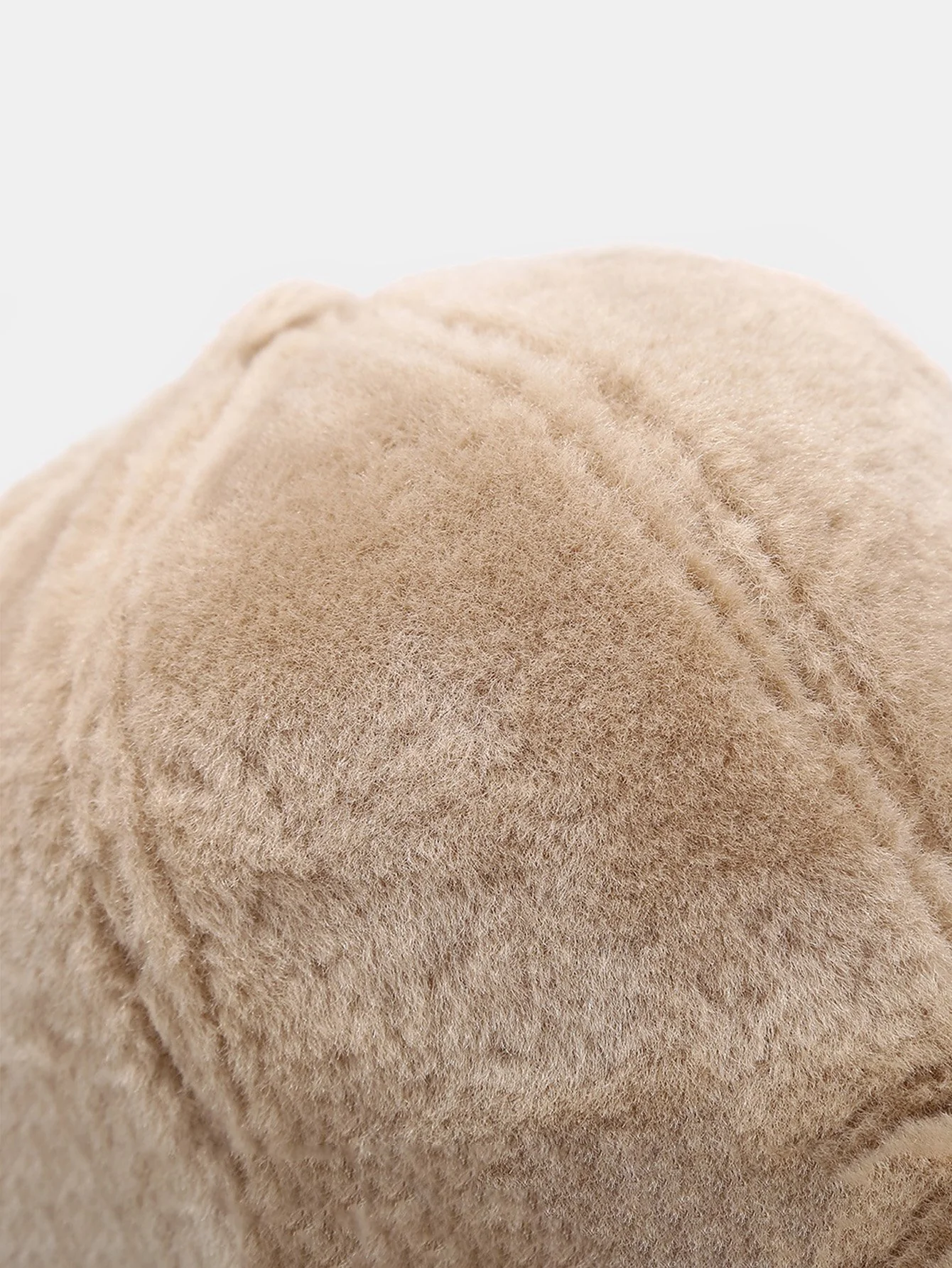 Faux Kaninchenfell Plüsch Warm Baseballmütze - Image 9