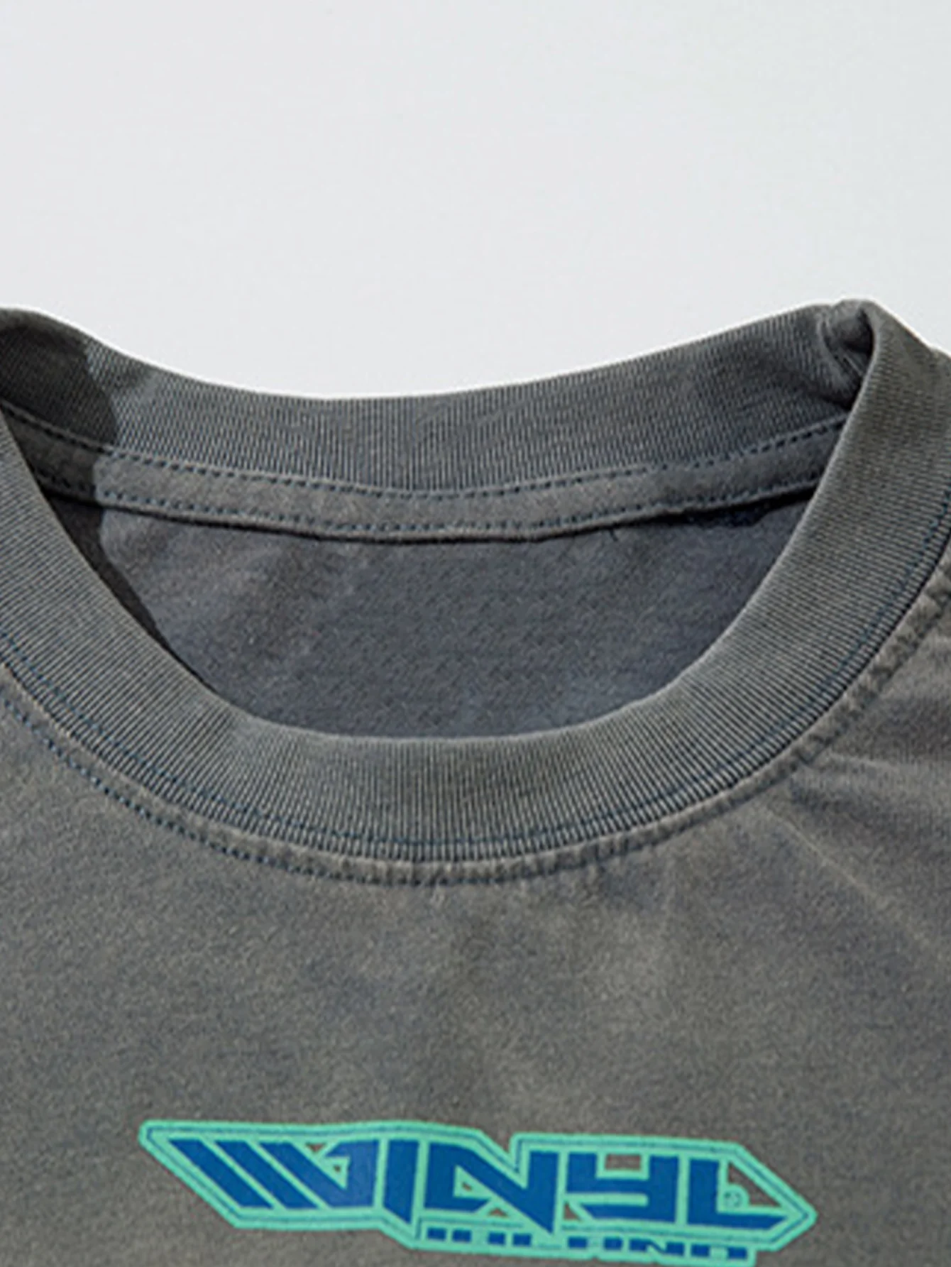 Racing Print Used-Look 2-in-1 T-Shirt - Image 6