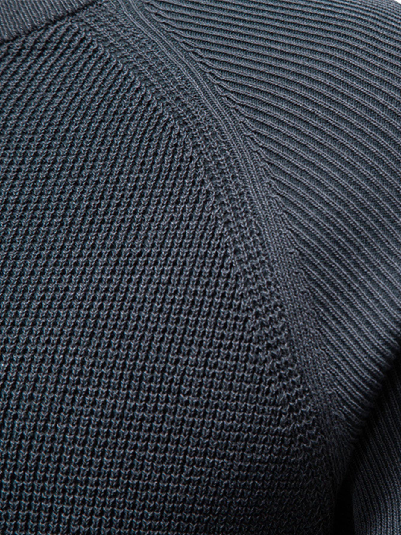 Raglanärmel Strukturierter Pullover - Image 10