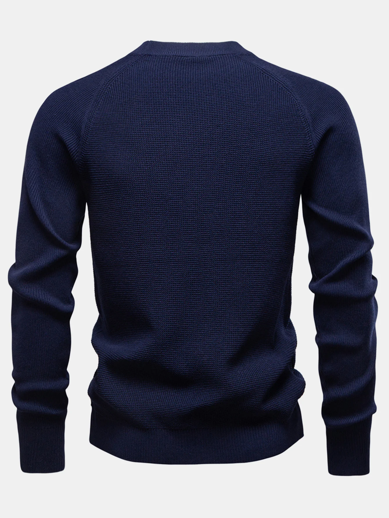 Raglanärmel Strukturierter Pullover - Image 6