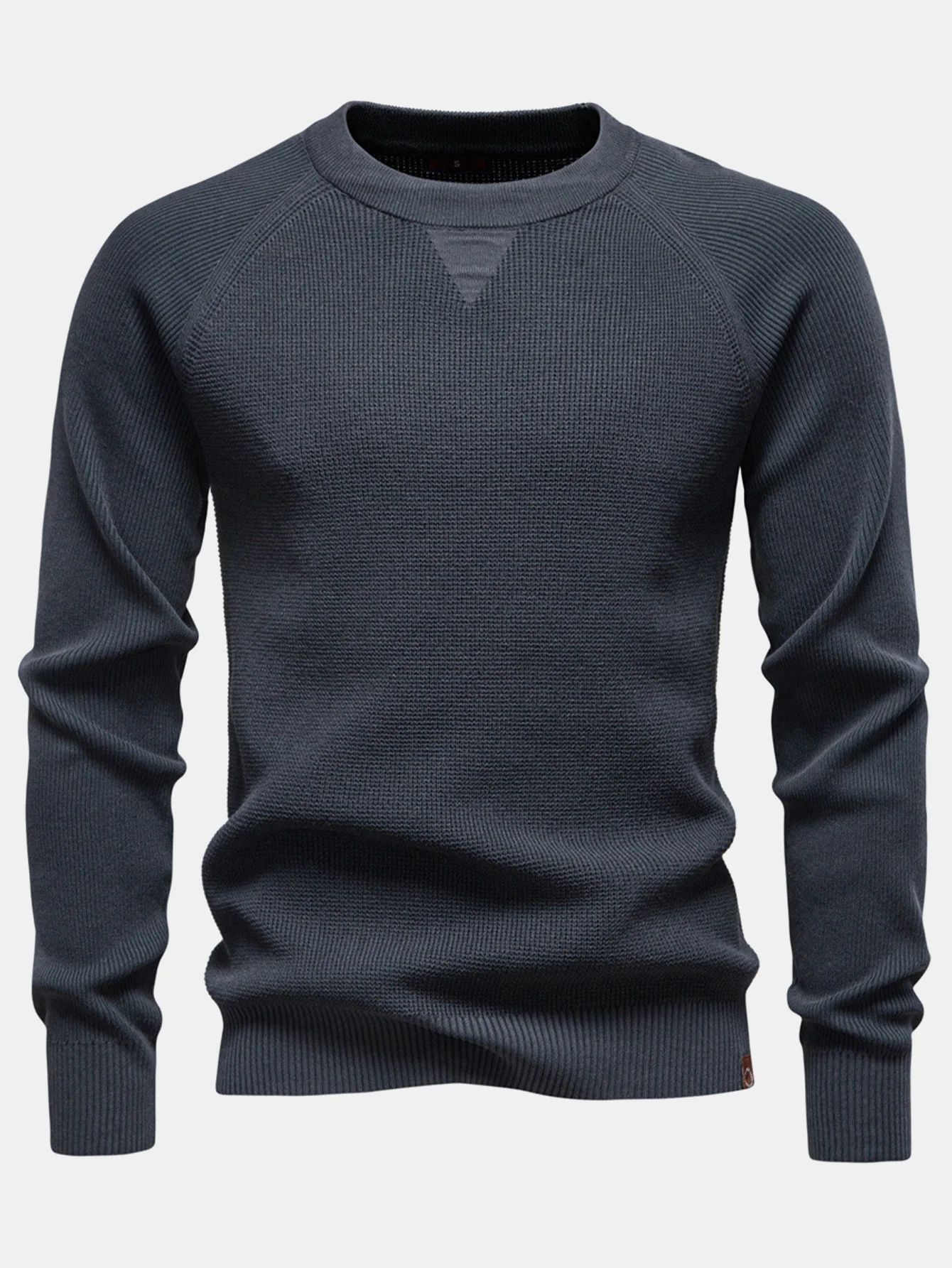 Raglanärmel Strukturierter Pullover - Image 7