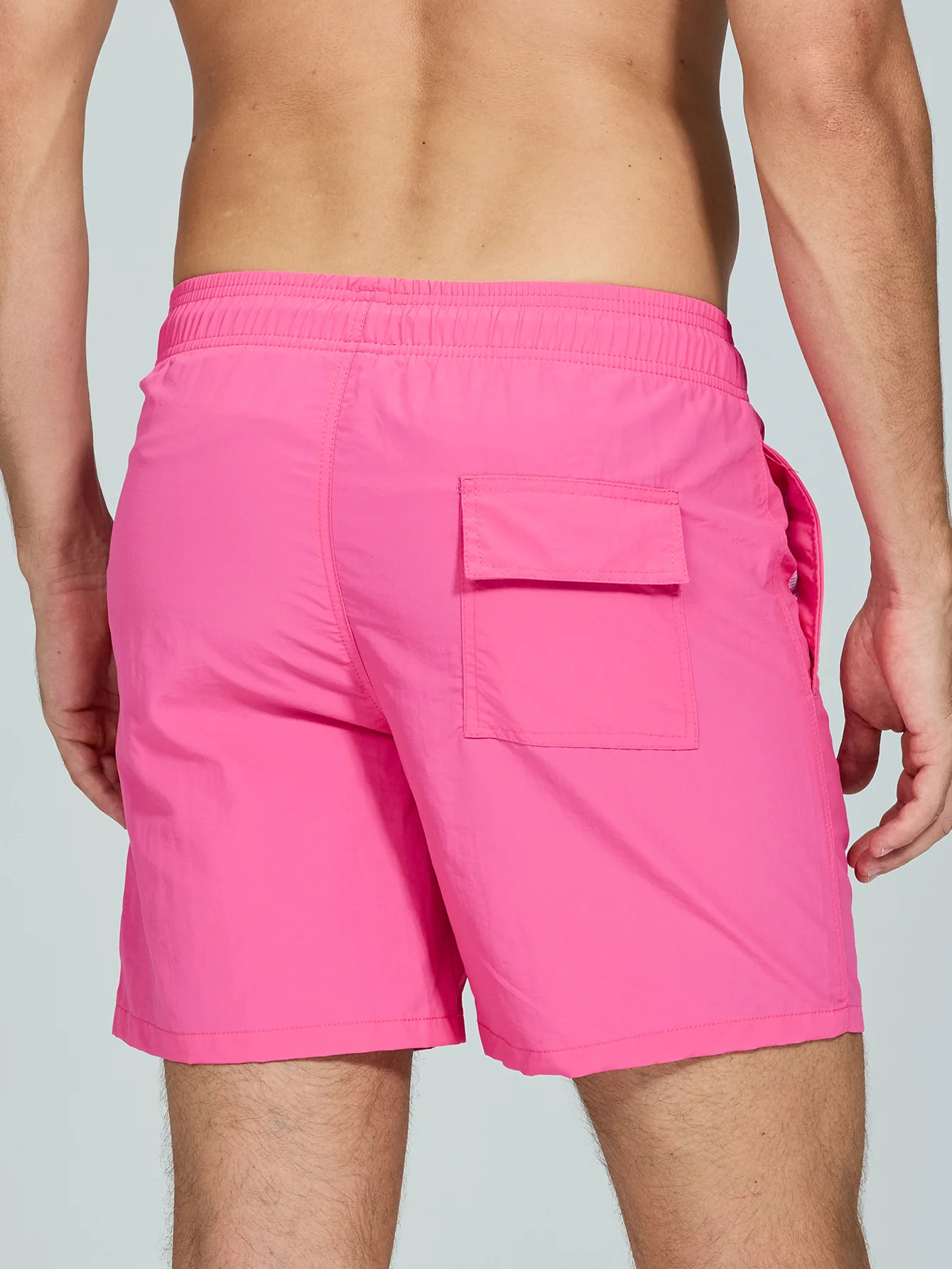 Colorful Tiger Patchwork Button Up Shirt & Swim Shorts - Image 7