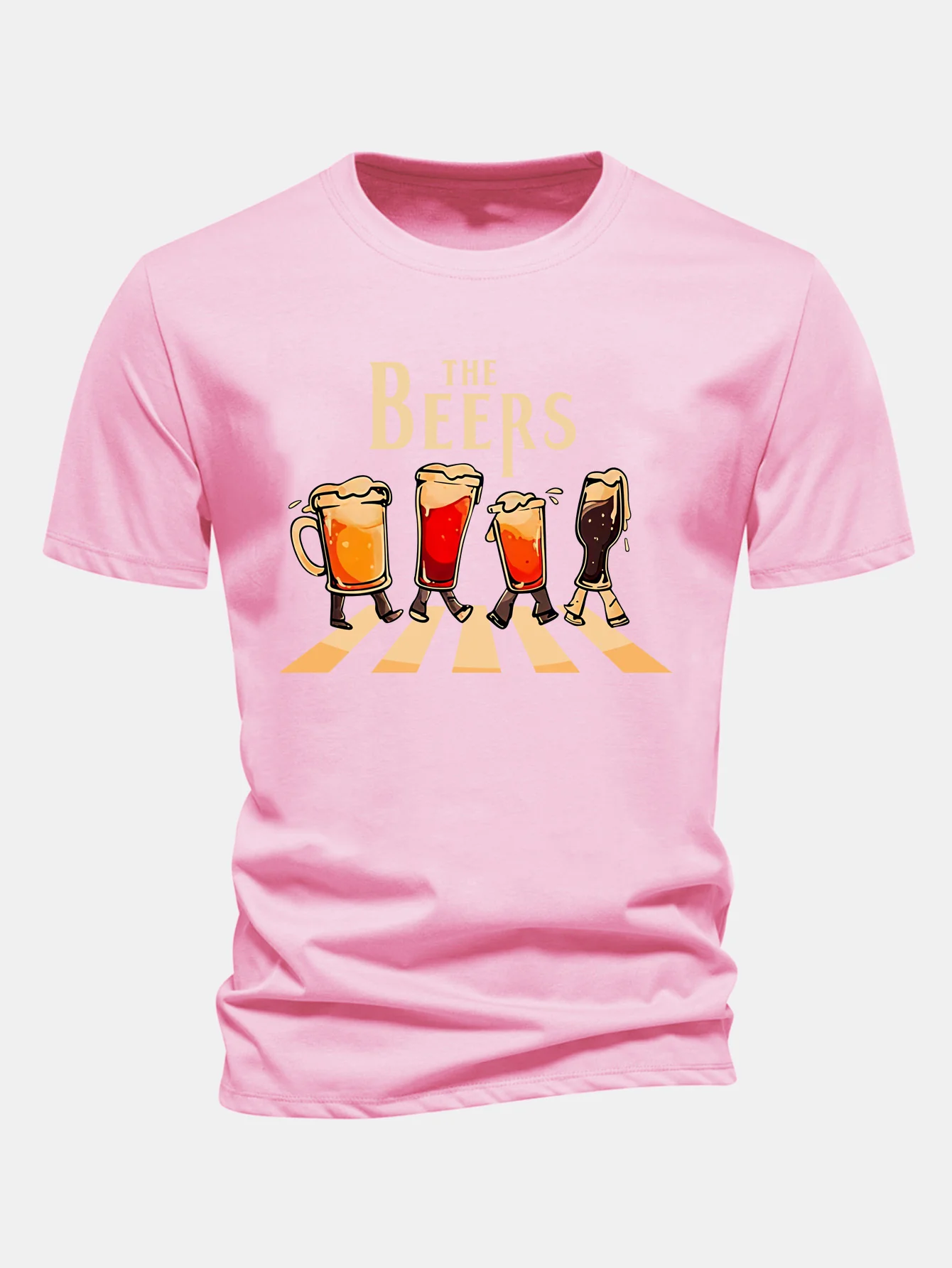 Regular Fit T-Shirt aus Baumwolle mit Bierdruck - Image 7
