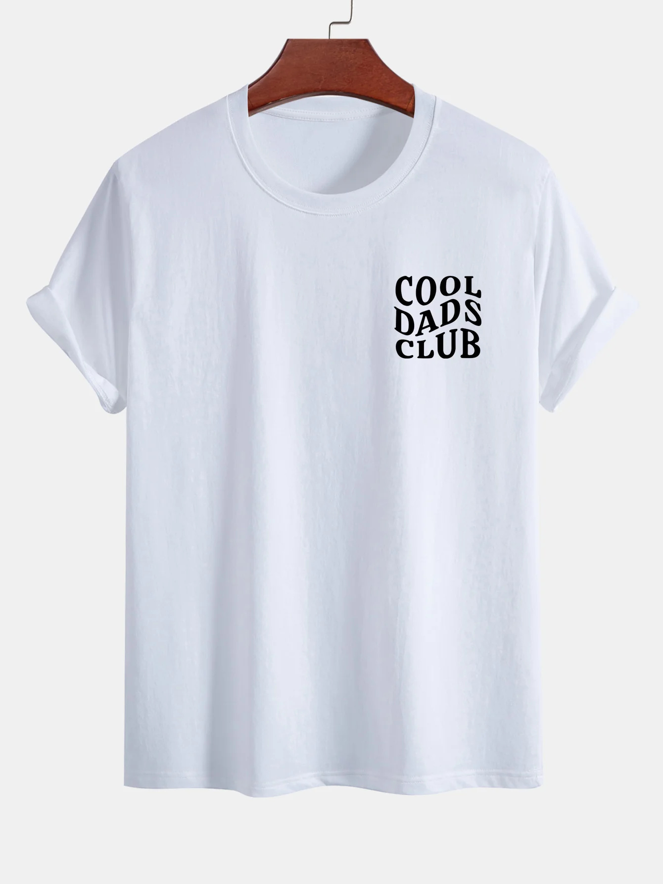 Regular Fit Cool Dads Club Print Baumwoll-T-Shirt - Image 2