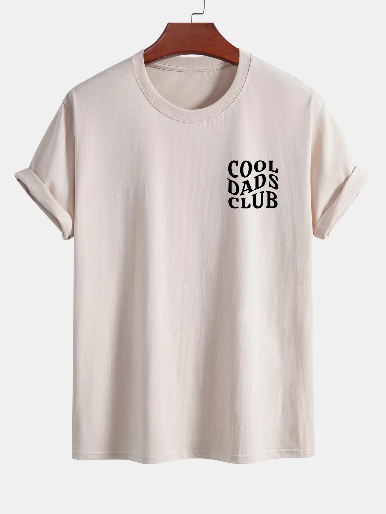 Regular Fit Cool Dads Club Print Baumwoll-T-Shirt - Image 4
