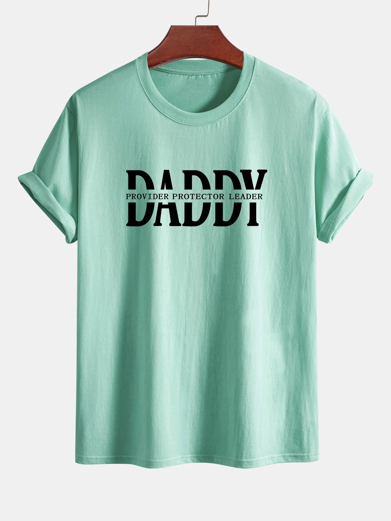 Regular Fit Daddy Print Baumwoll-T-Shirt - Image 14