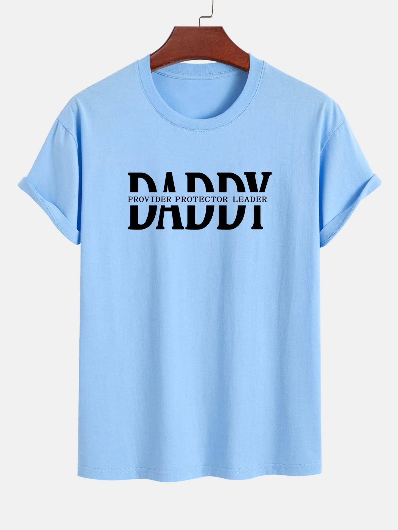 Regular Fit Daddy Print Baumwoll-T-Shirt - Image 15