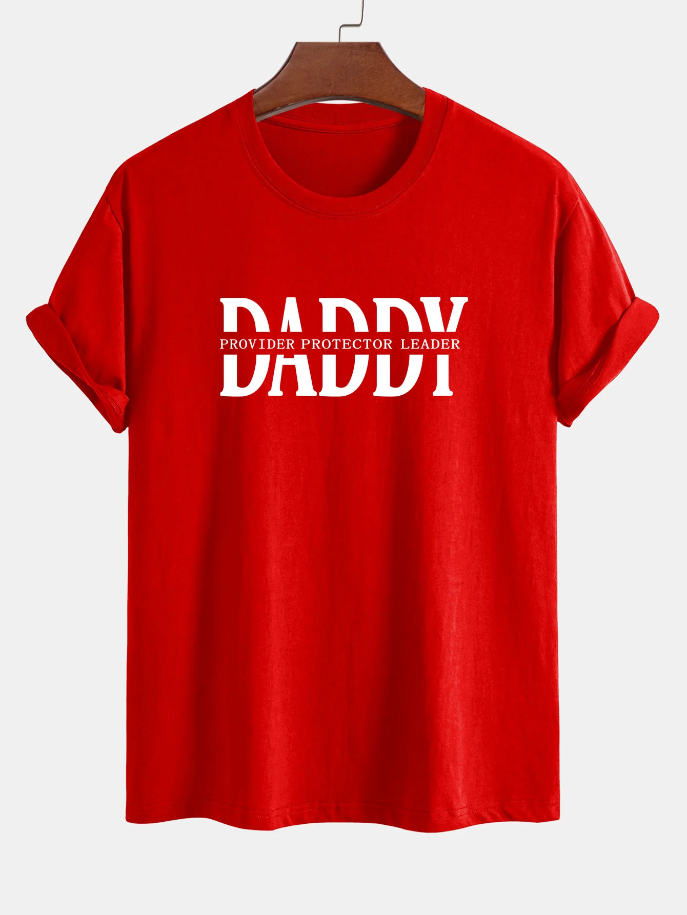 Regular Fit Daddy Print Baumwoll-T-Shirt - Image 16
