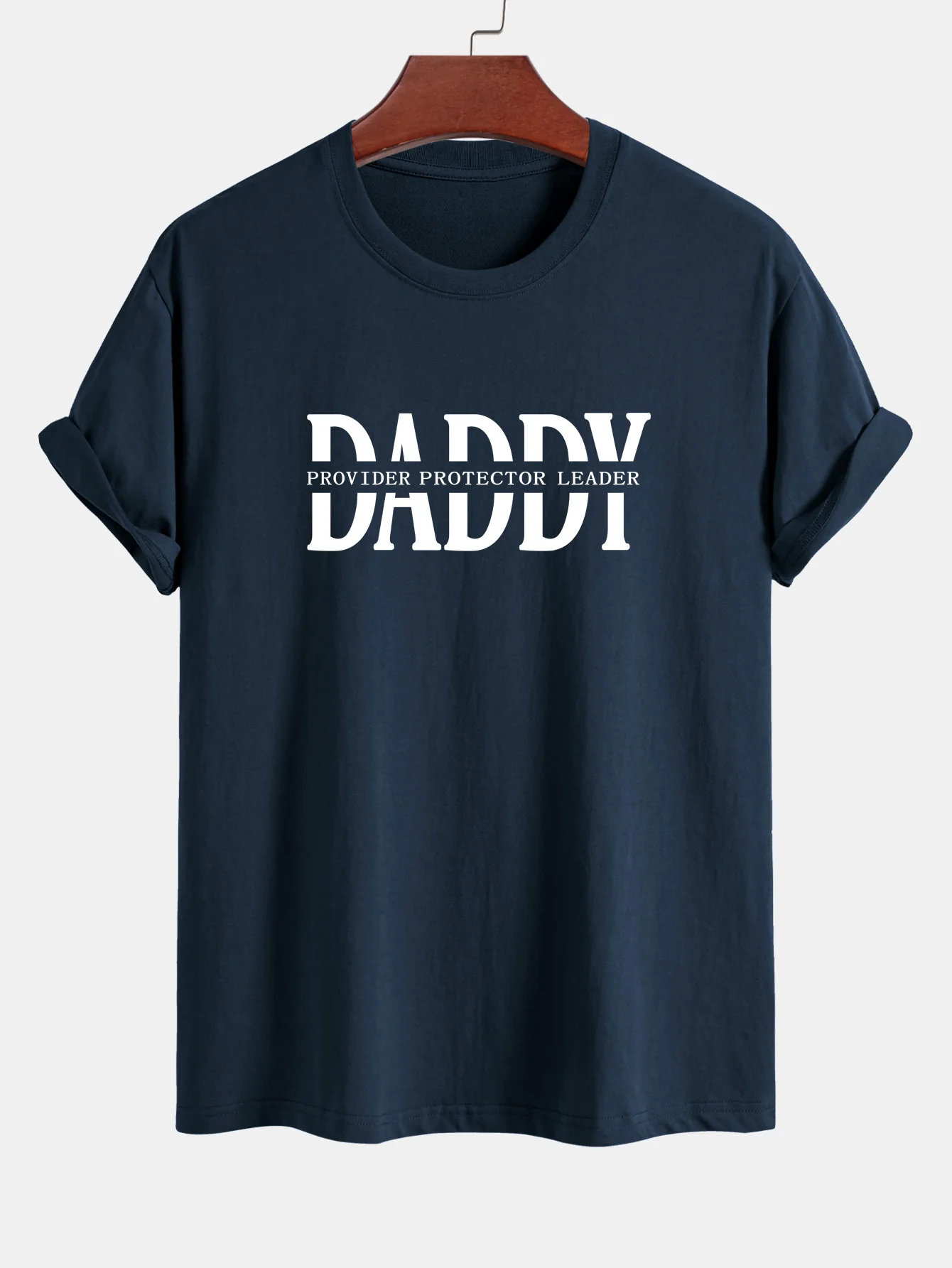 Regular Fit Daddy Print Baumwoll-T-Shirt - Image 6