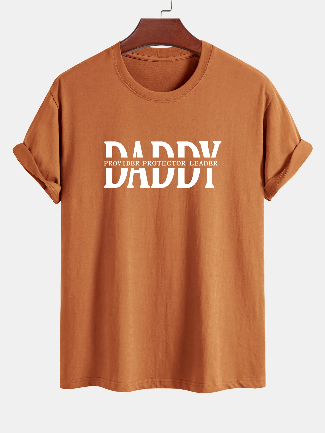 Regular Fit Daddy Print Baumwoll-T-Shirt - Image 7