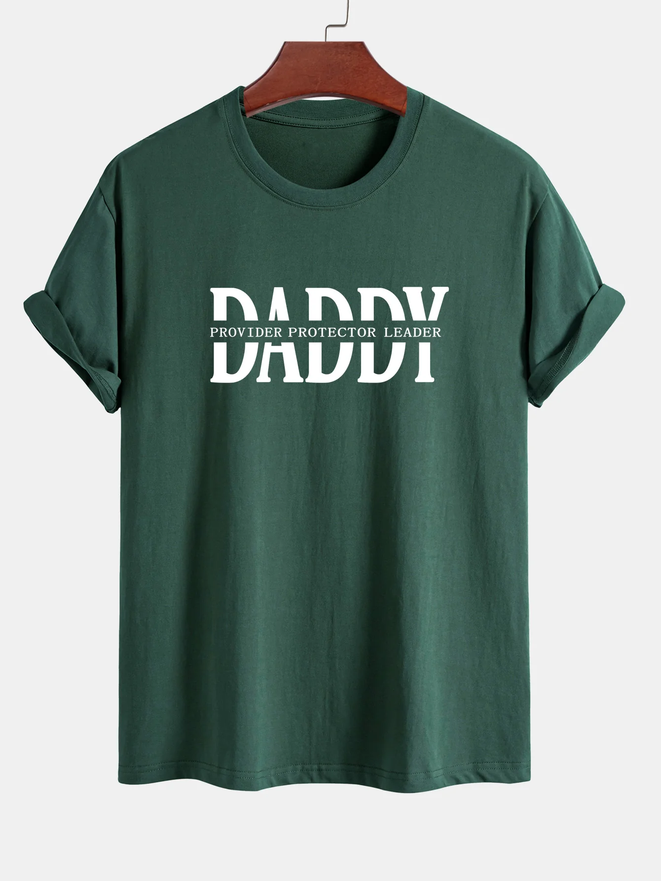 Regular Fit Daddy Print Baumwoll-T-Shirt - Image 8