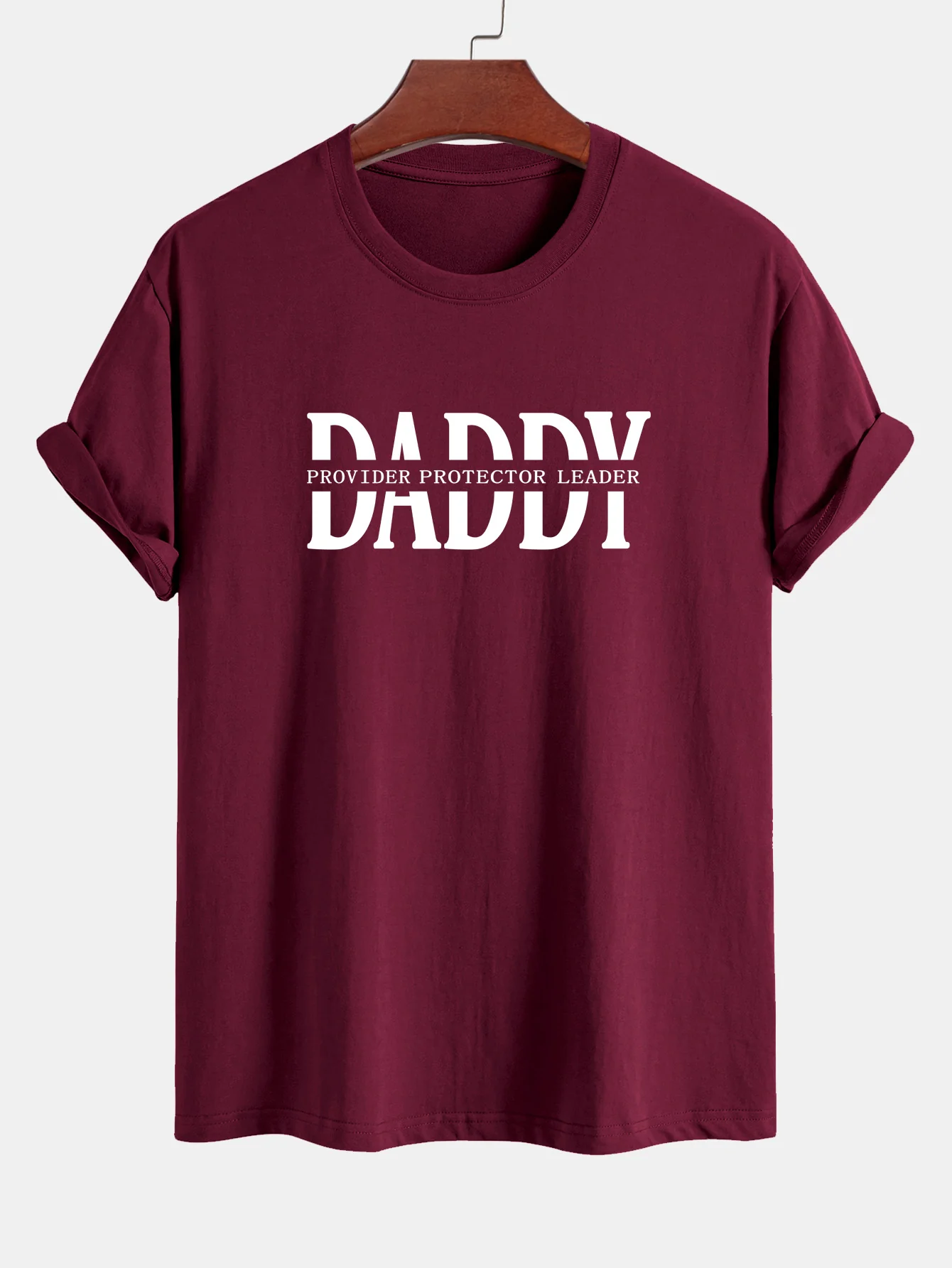 Regular Fit Daddy Print Baumwoll-T-Shirt - Image 9