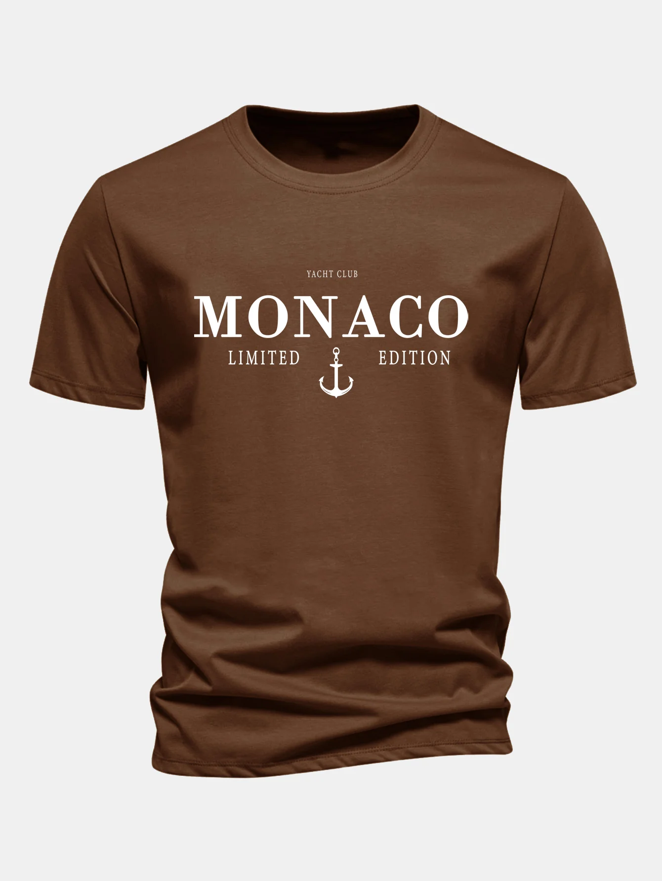 Regular Fit Monaco Slogan Baumwoll-T-Shirt - Image 10