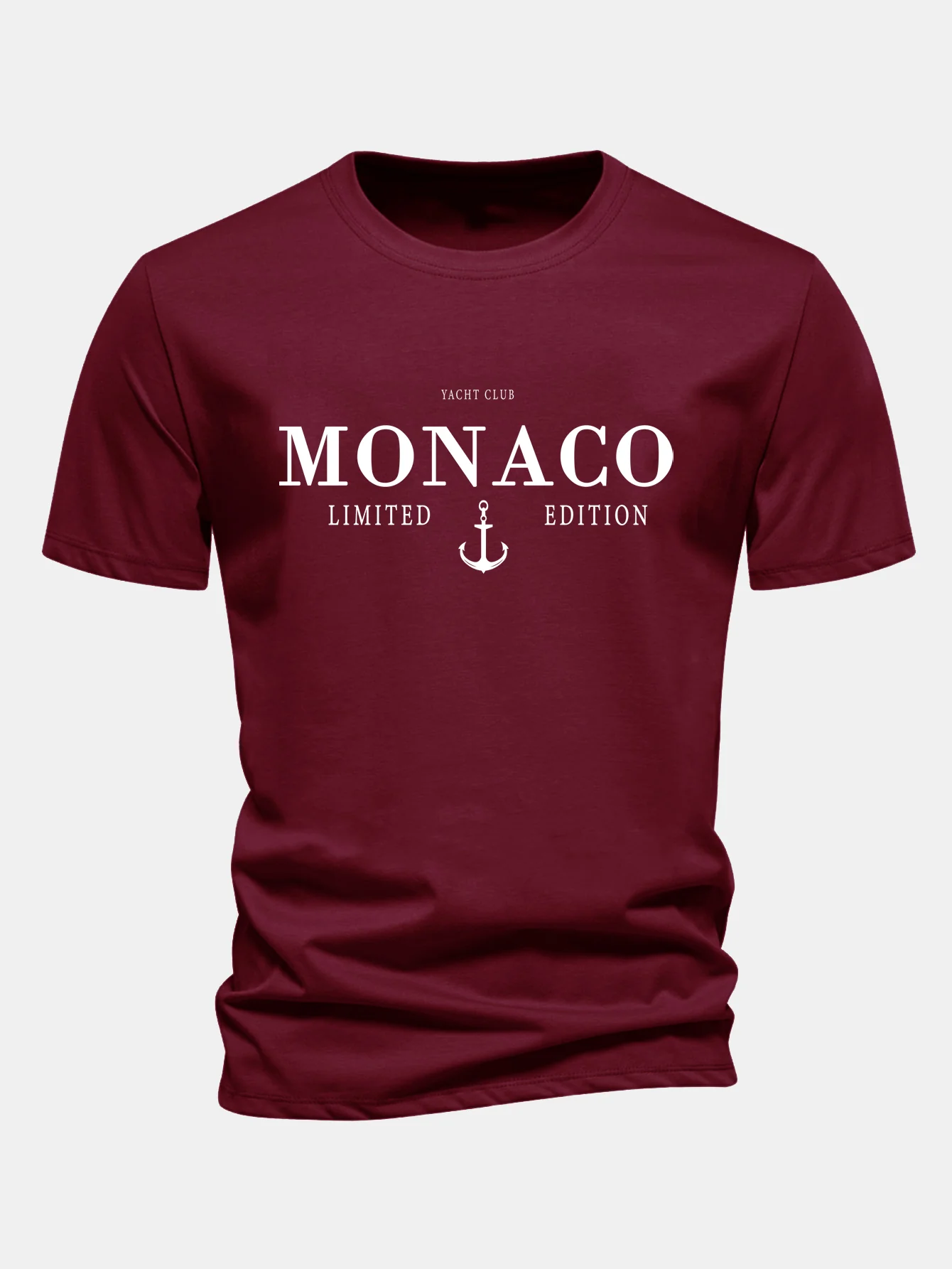Regular Fit Monaco Slogan Baumwoll-T-Shirt - Image 12