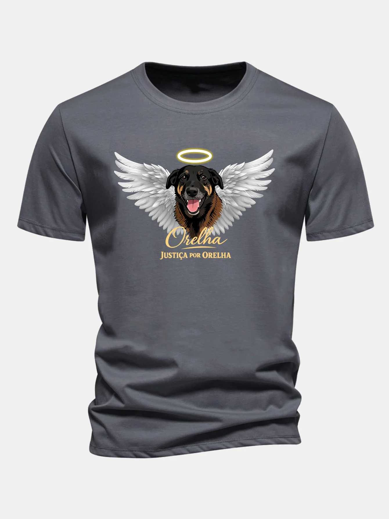 Regular Fit Orella Memorial Print Cotton T-Shirt - Image 11