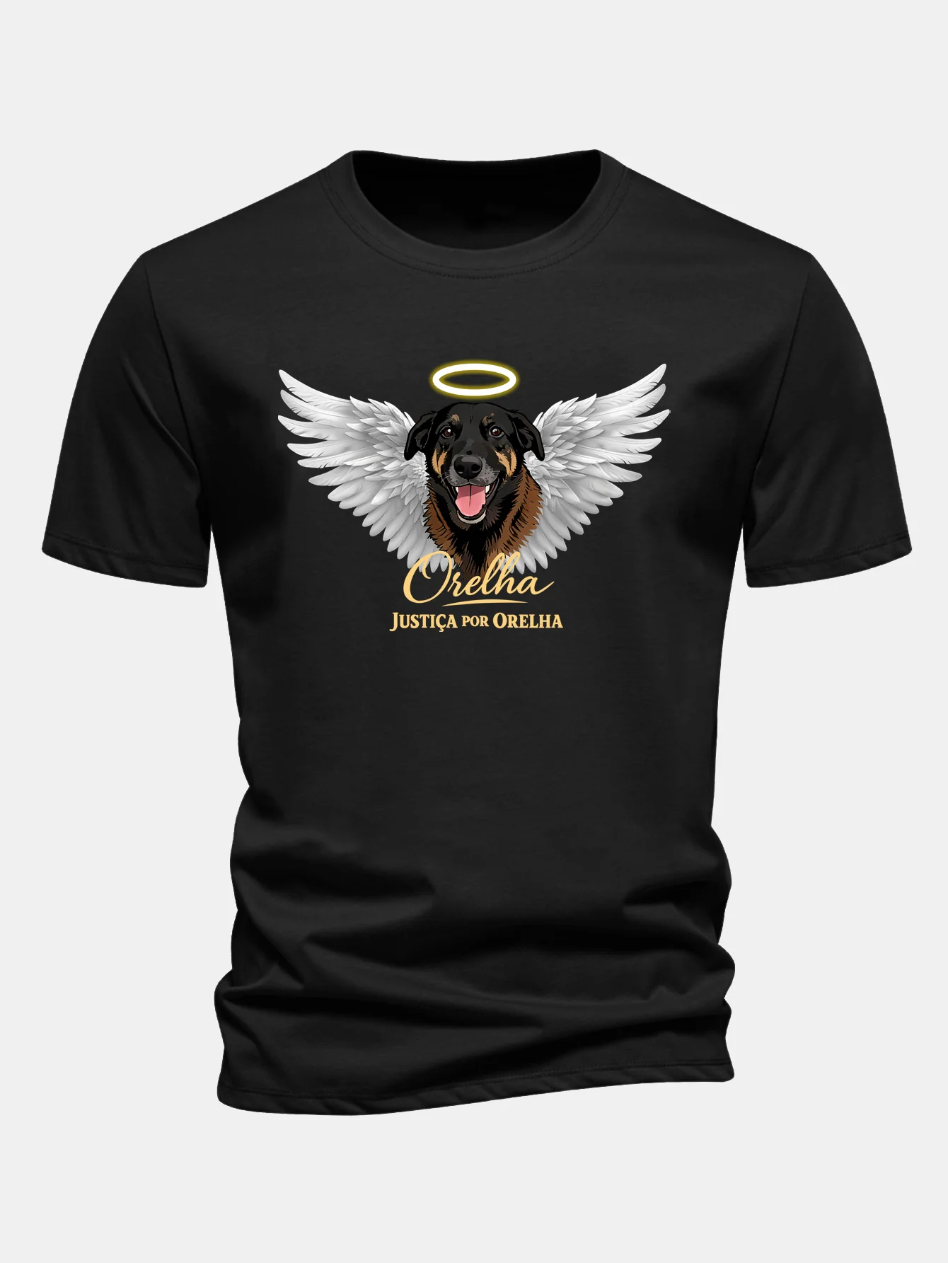 Regular Fit Orella Memorial Print Cotton T-Shirt - Image 2