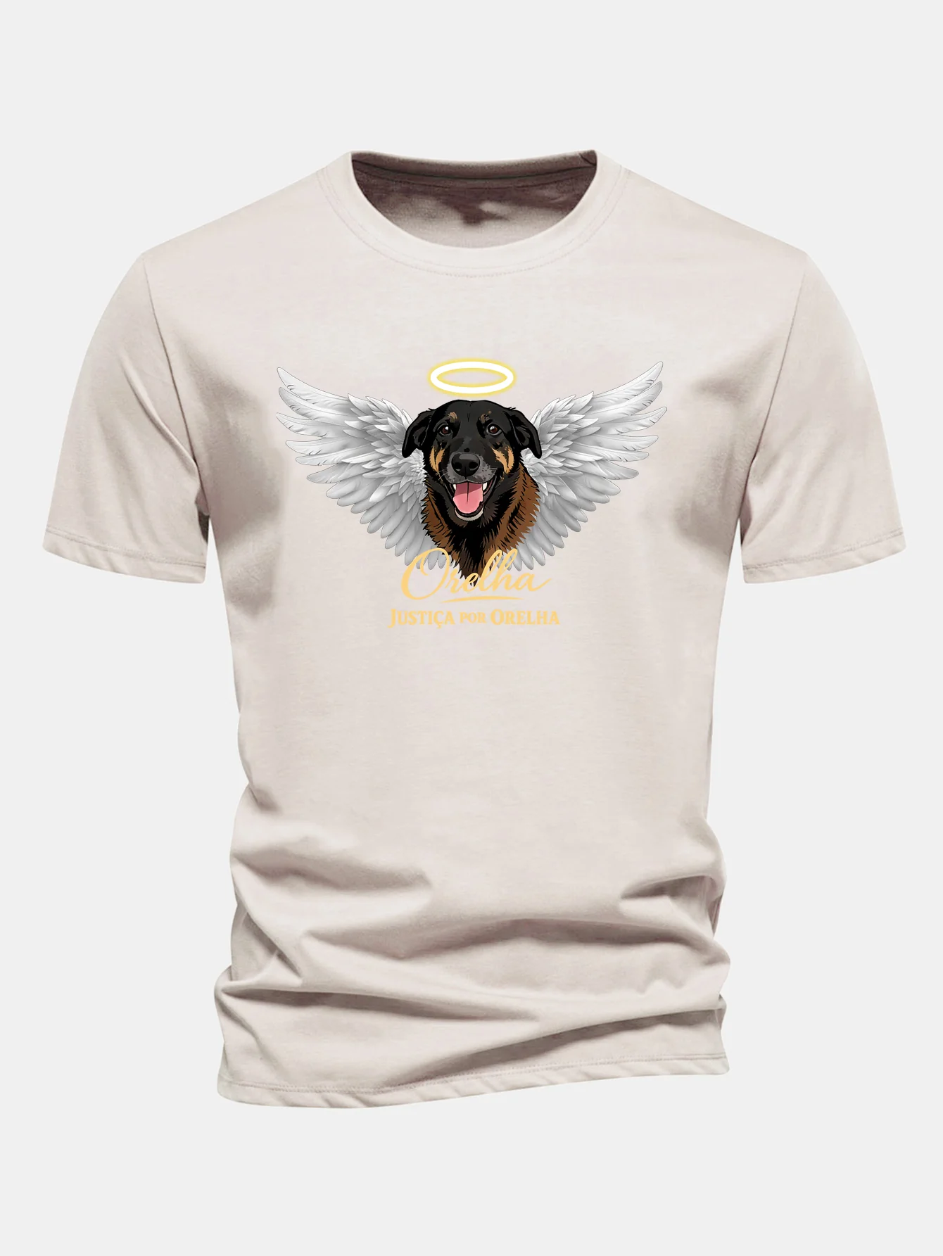 Regular Fit Orella Memorial Print Cotton T-Shirt - Image 3