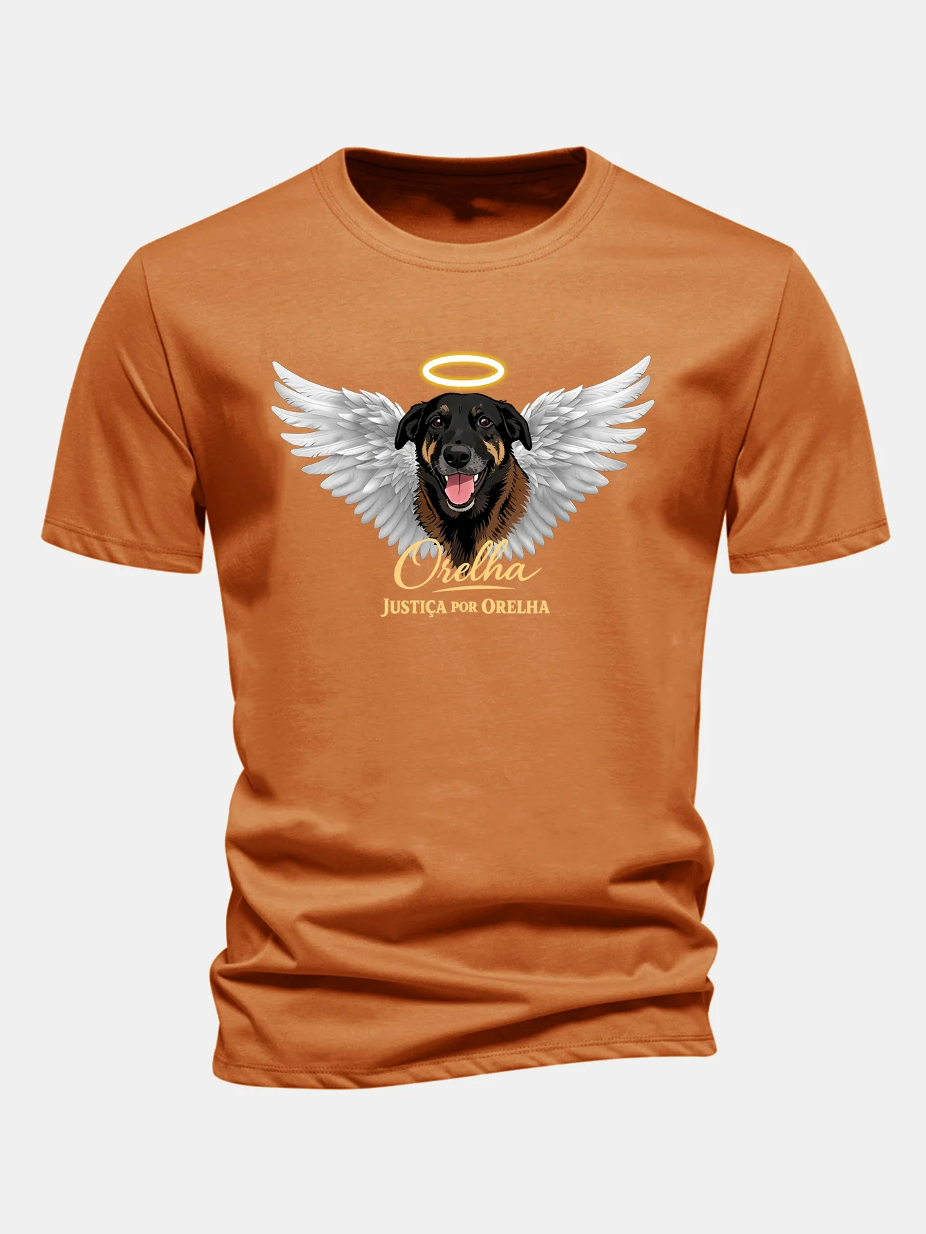 Regular Fit Orella Memorial Print Cotton T-Shirt - Image 6