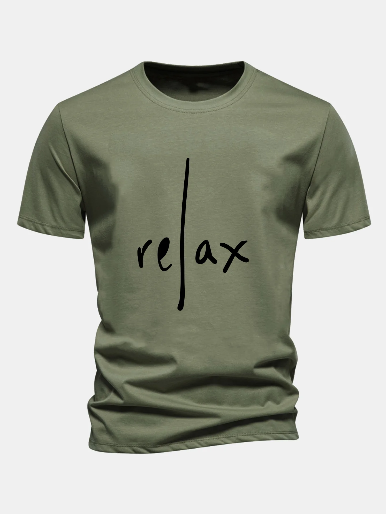 Regular Fit Relaxed Bedrucktes Baumwoll-T-Shirt - Image 8