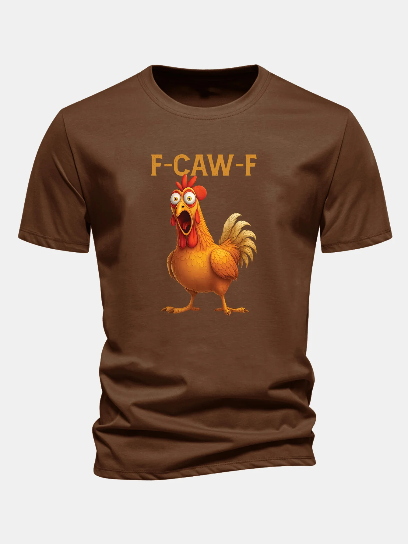 Regular Fit T-Shirt aus Baumwolle mit Hahn-Print - Image 3