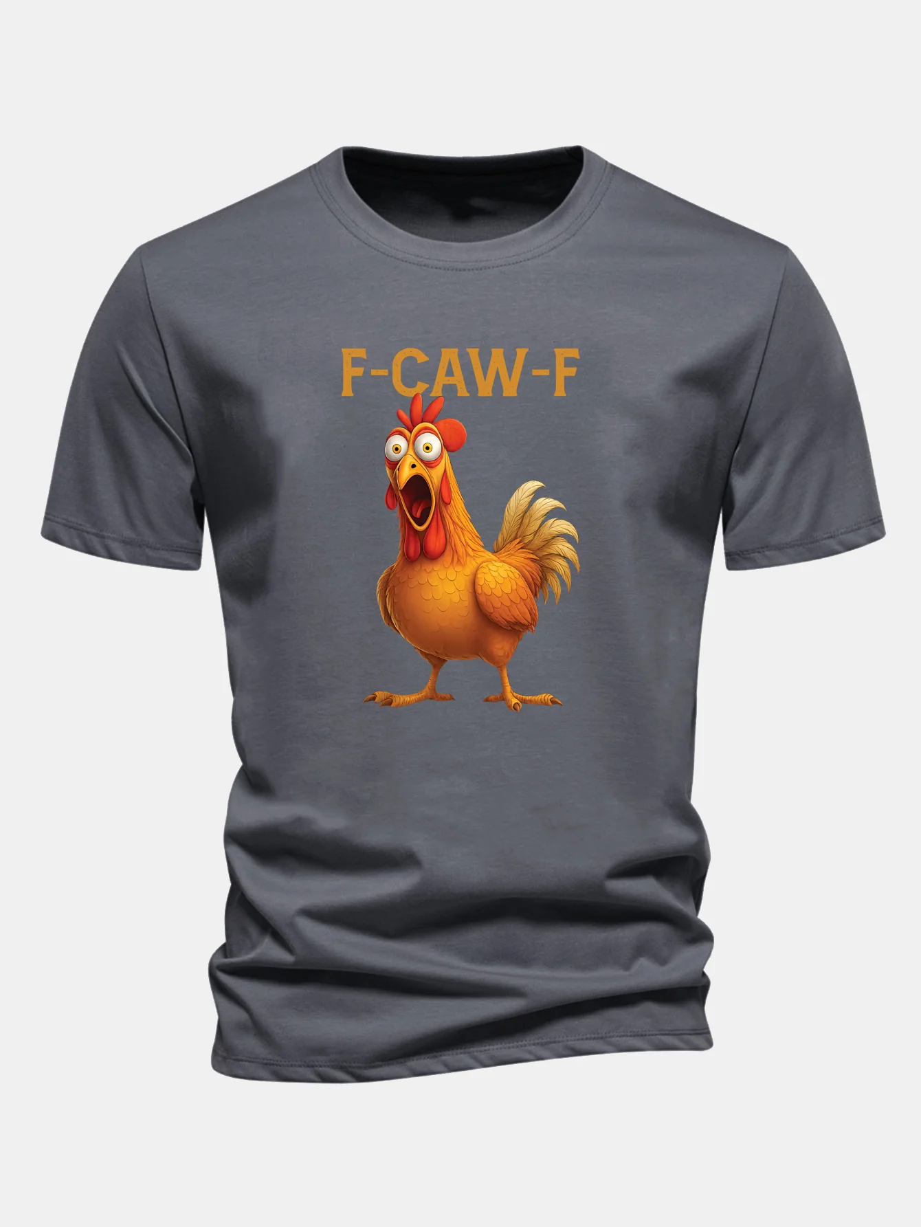 Regular Fit T-Shirt aus Baumwolle mit Hahn-Print - Image 6