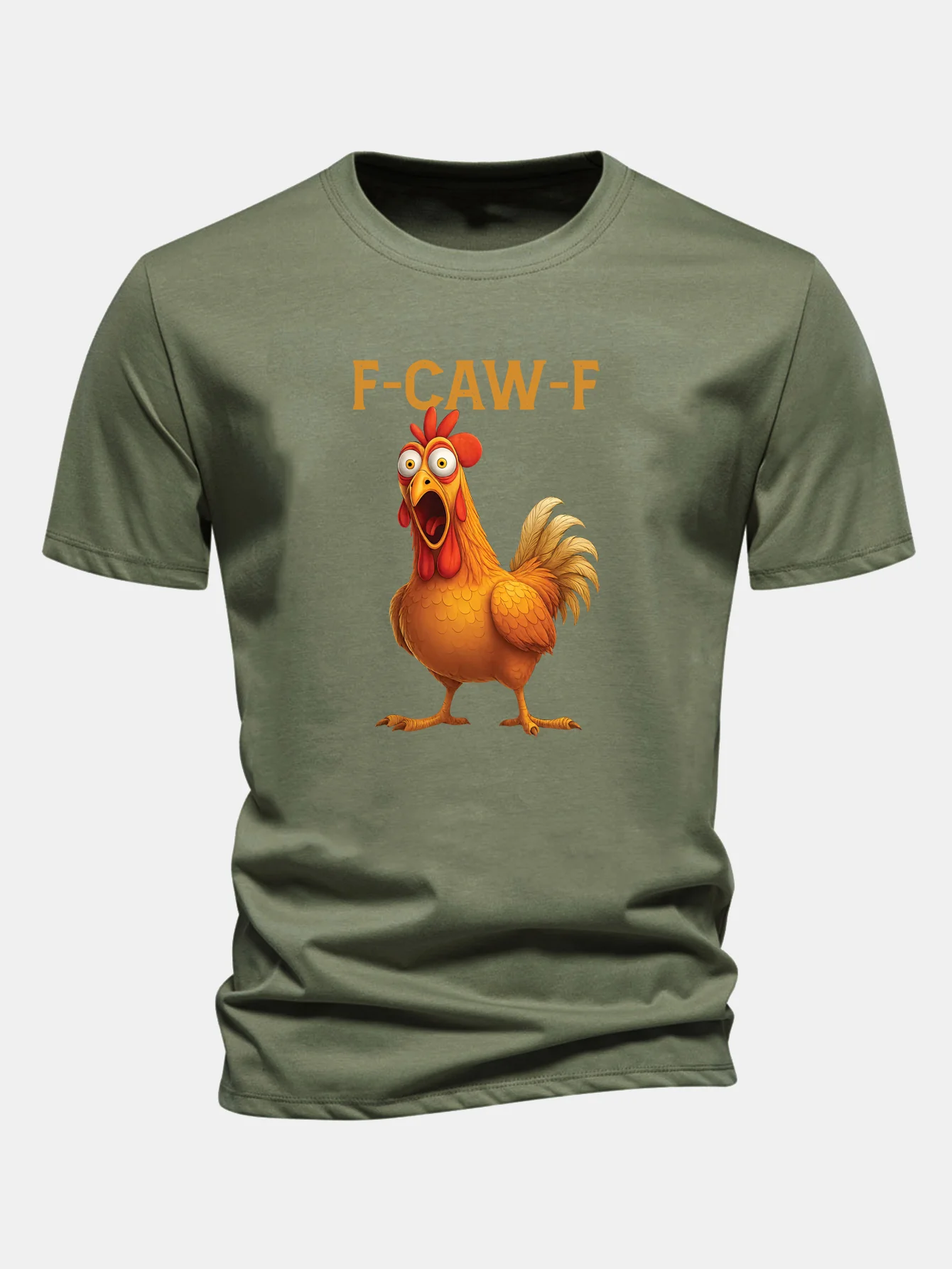 Regular Fit T-Shirt aus Baumwolle mit Hahn-Print - Image 7