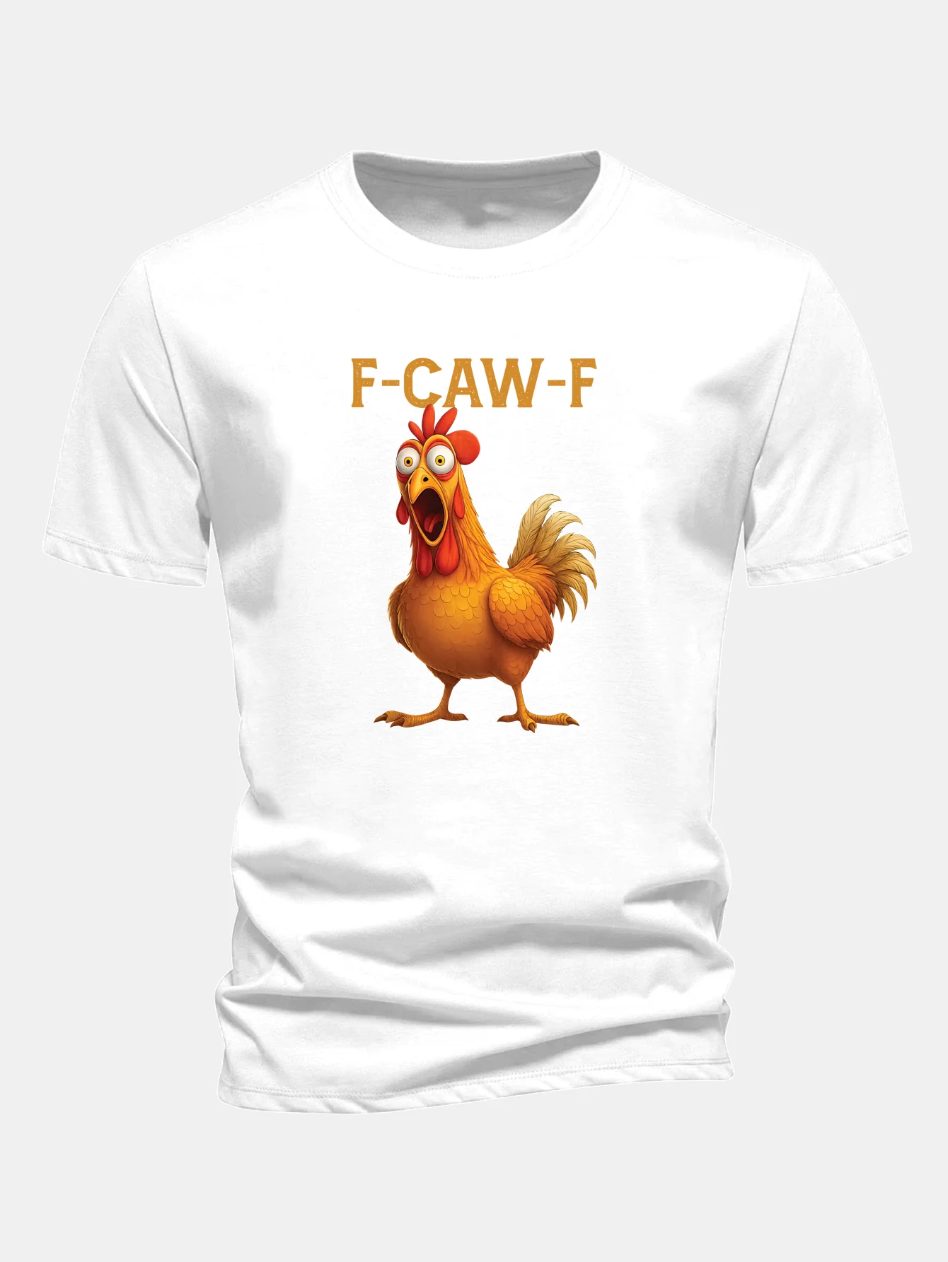 Regular Fit T-Shirt aus Baumwolle mit Hahn-Print - Image 8