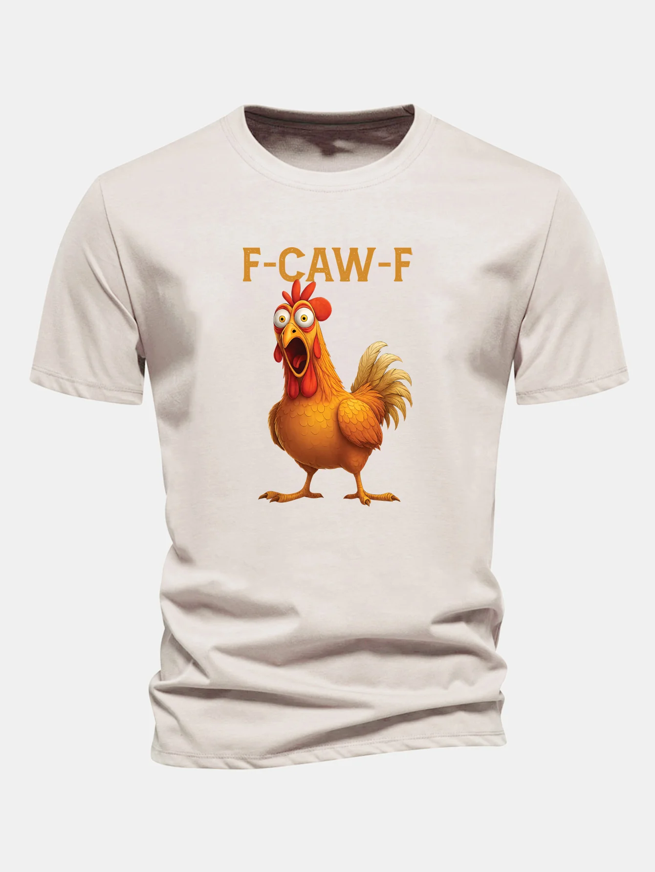 Regular Fit T-Shirt aus Baumwolle mit Hahn-Print - Image 9