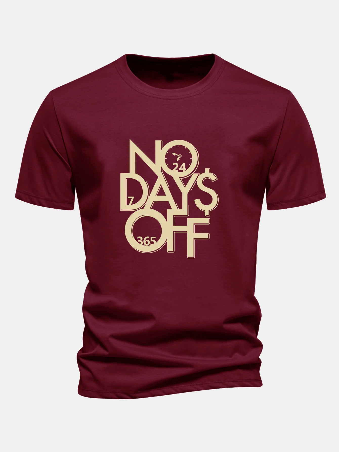Regular Fit Slogan Druck Baumwoll-T-Shirt - Image 10