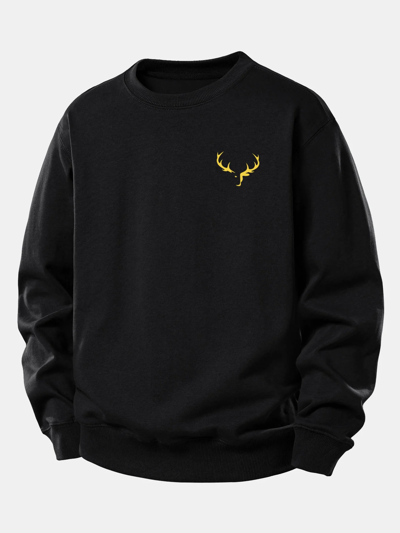 Reindeer Print Relax Fit Sweatshirt - Image 2