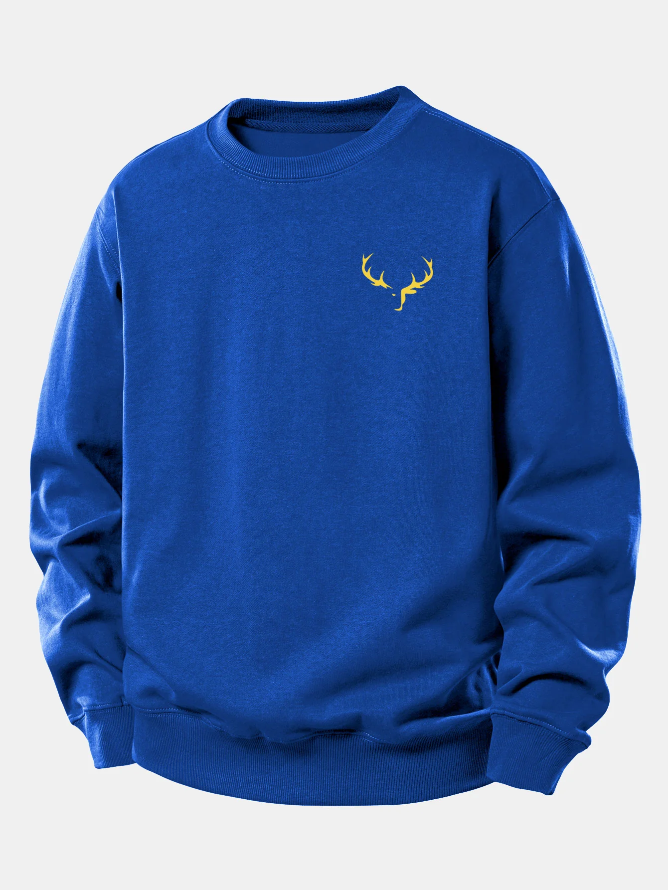 Reindeer Print Relax Fit Sweatshirt - Image 7