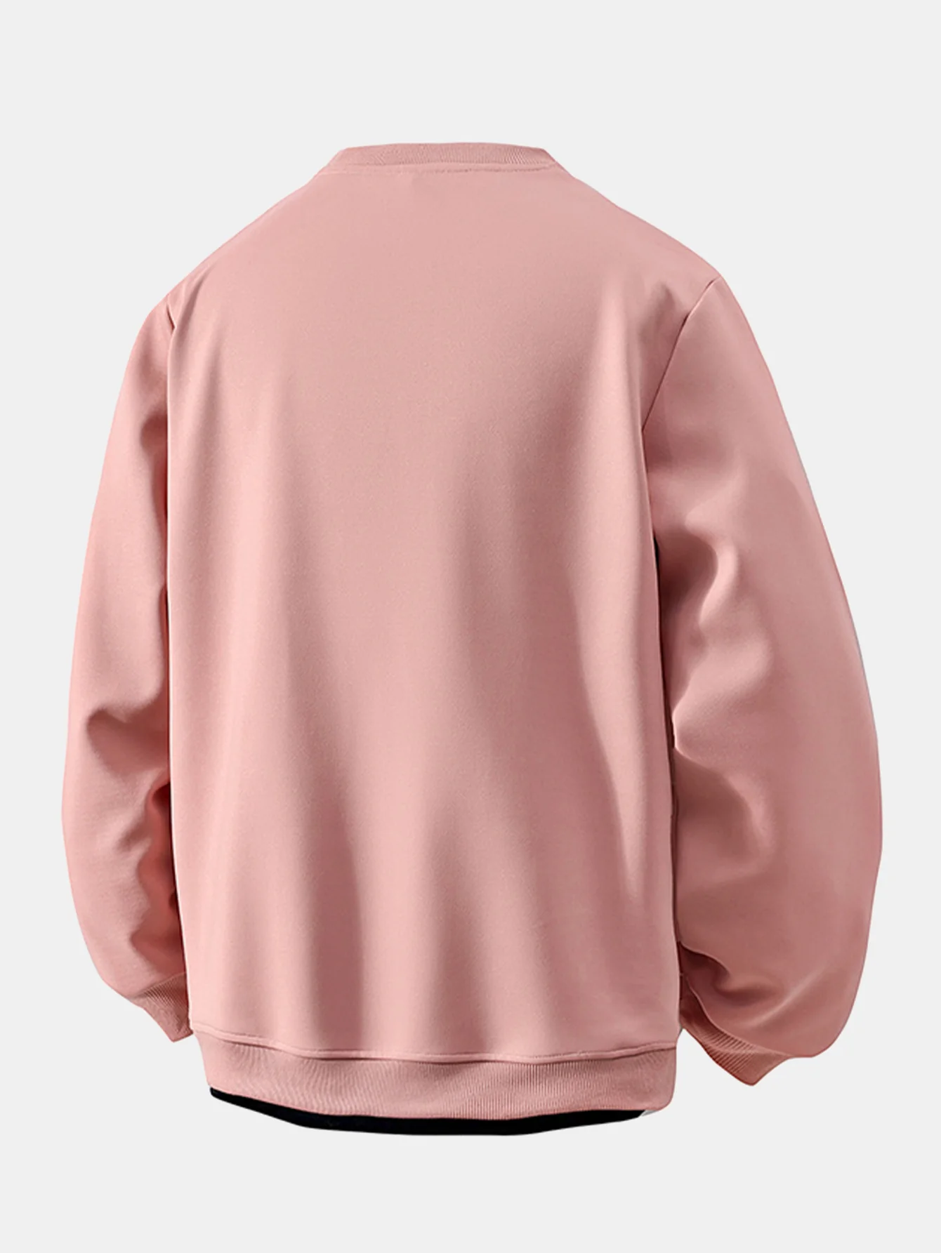 Locker sitzendes 2-in-1 Sweatshirt mit Rundhalsausschnitt - Image 6